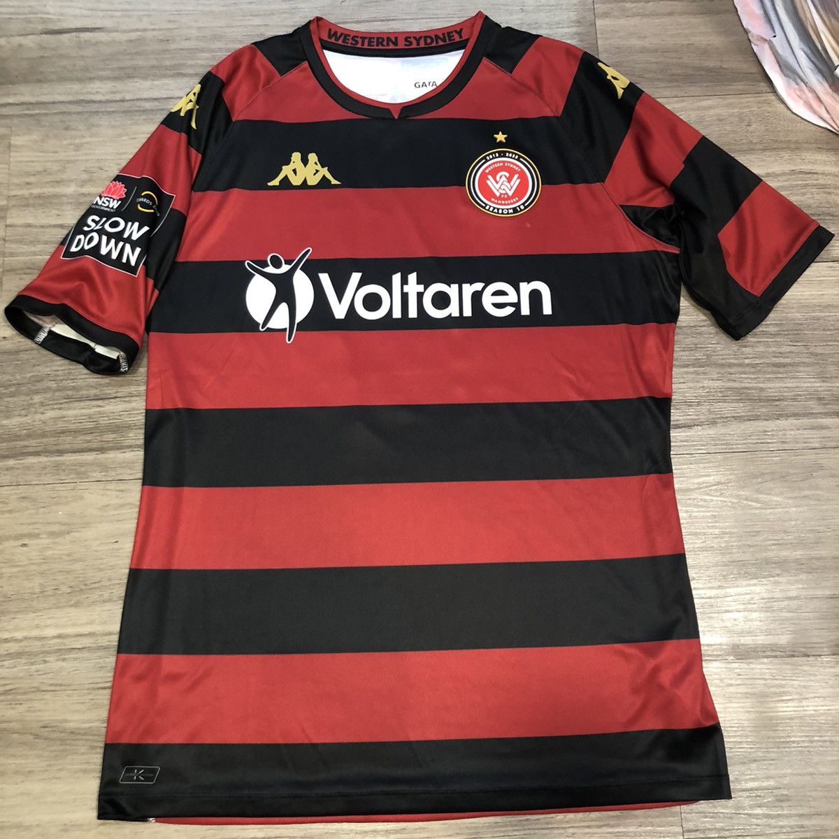 western sydney 21/22 home shirt #10 Hemed