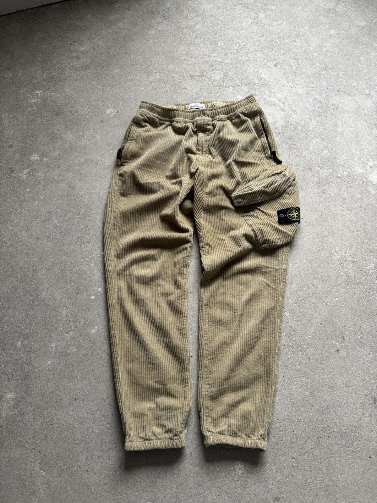 Stone Island Stone Island Cargo Corduroy Pants Size US 33 - 13 Thumbnail