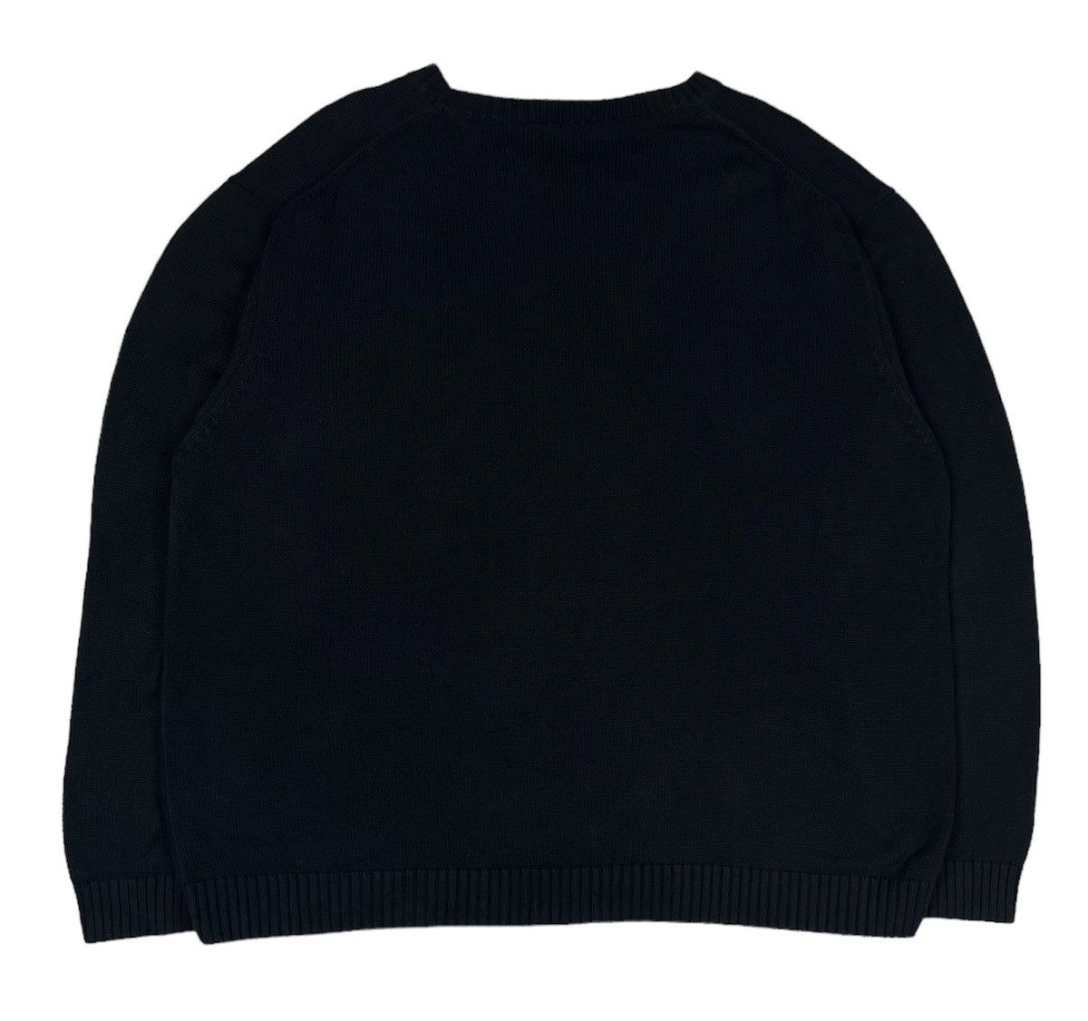 Vintage × Yves Saint Laurent YSL Yves Saint Laurent Black Sweater Size US XXL / EU 58 / 5 - 2 Thumbnail