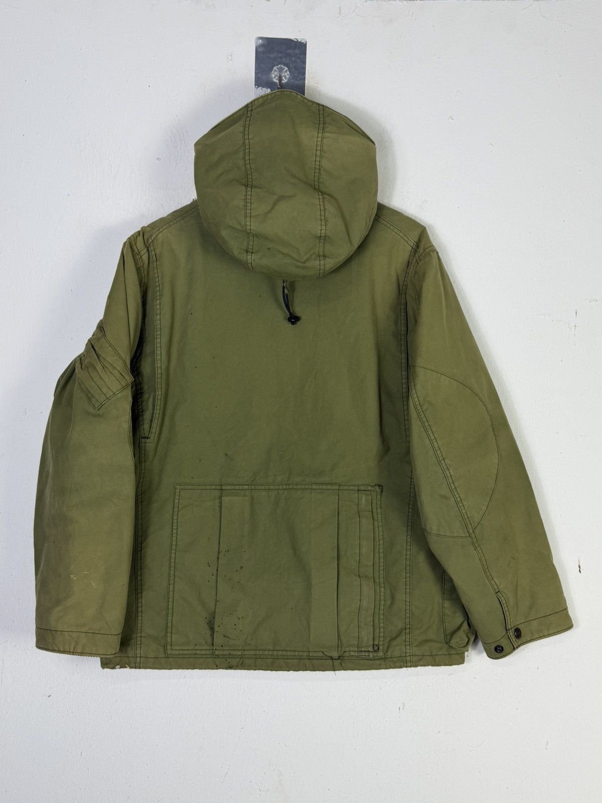 Polo Ralph Lauren Vintage Polo Ralph Lauren Waxed Cotton Fishing Jacket Size US L / EU 52-54 / 3 - 2 Thumbnail