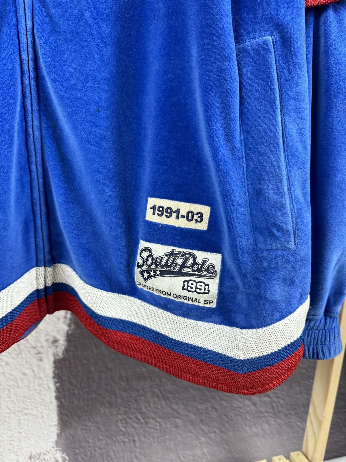 Southpole SouthPole vintage big logo basketball button sleeve jacket Size US L / EU 52-54 / 3 - 8 Thumbnail