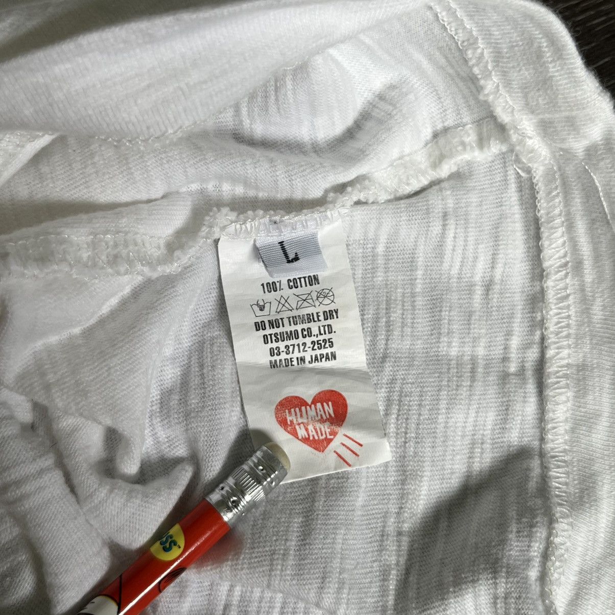Human Made Human Made Duck Dry Alls Pocket Logo Graphic T Shirt Natural Size US XL / EU 56 / 4 - 7 Thumbnail