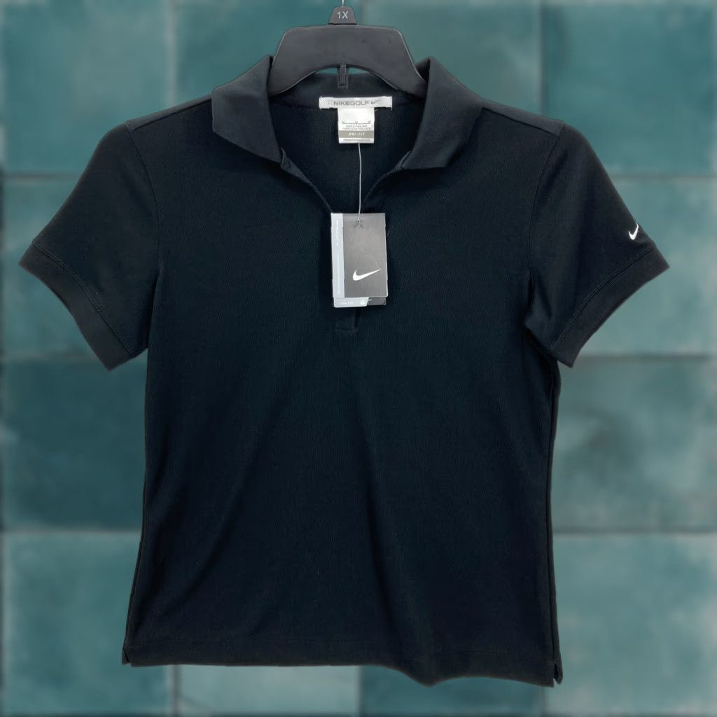 Nike Nike Golf Dri-Fit Classic Polo Shirt Women’s M Black Casual Preppy Sportswear Size M / US 6-8 / IT 42-44 - 1 Thumbnail