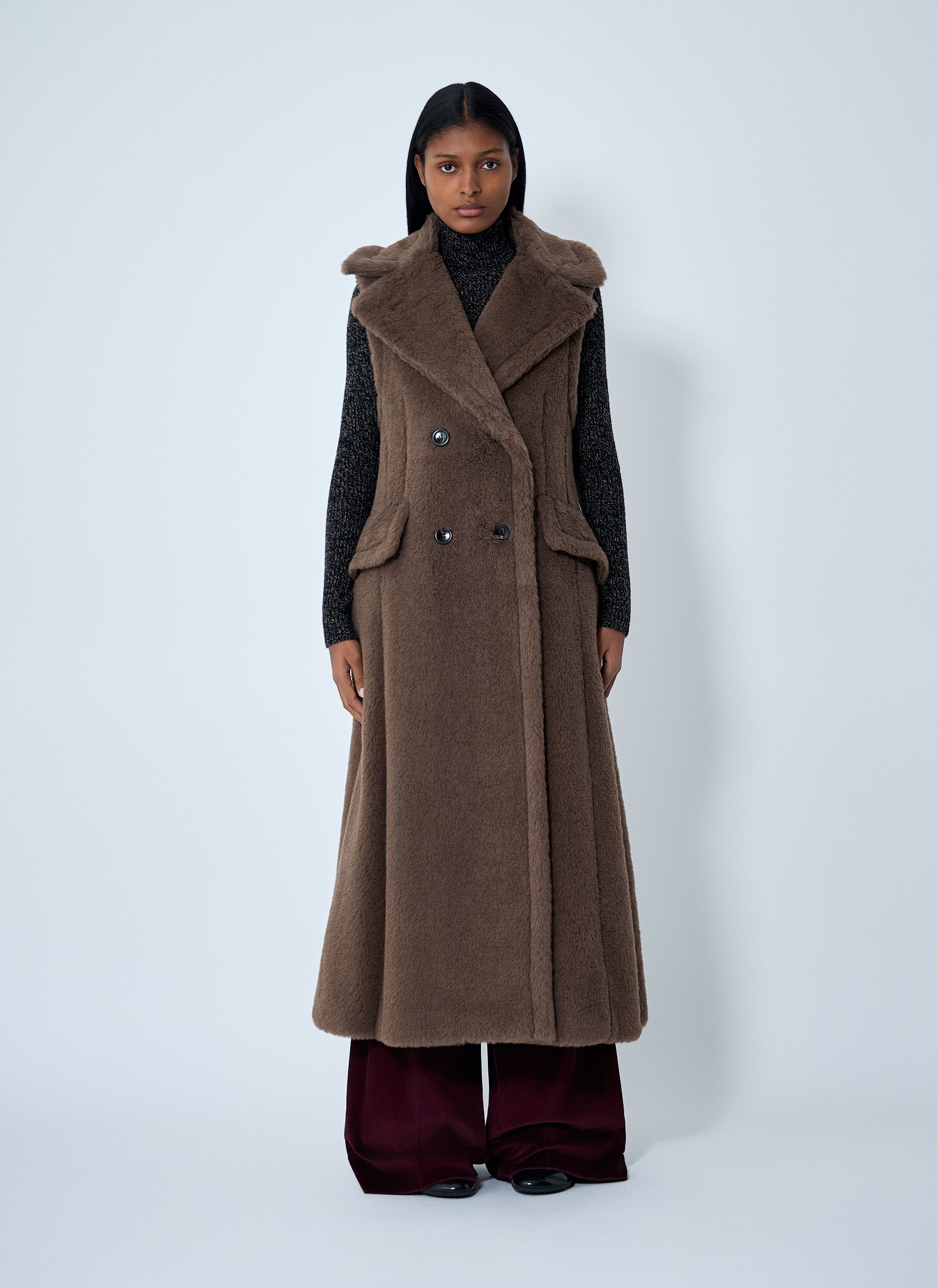 Max Mara Double-Breasted Gilet Size M / US 6-8 / IT 42-44 - 1 Thumbnail
