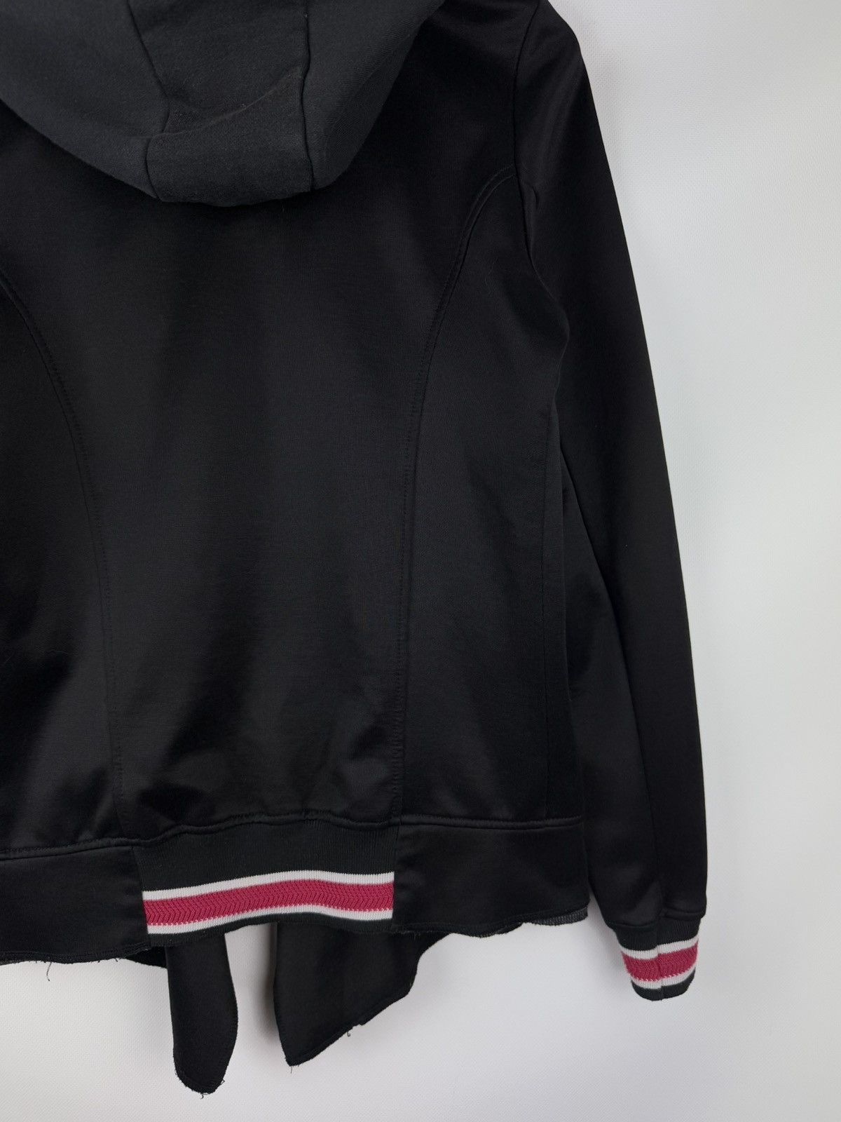 Marithe + Francois Girbaud × Vintage Marithe Francois Girbaud Vintage Avant-garde Full Zip Hoodie Size L / US 10 / IT 46 - 21 Thumbnail