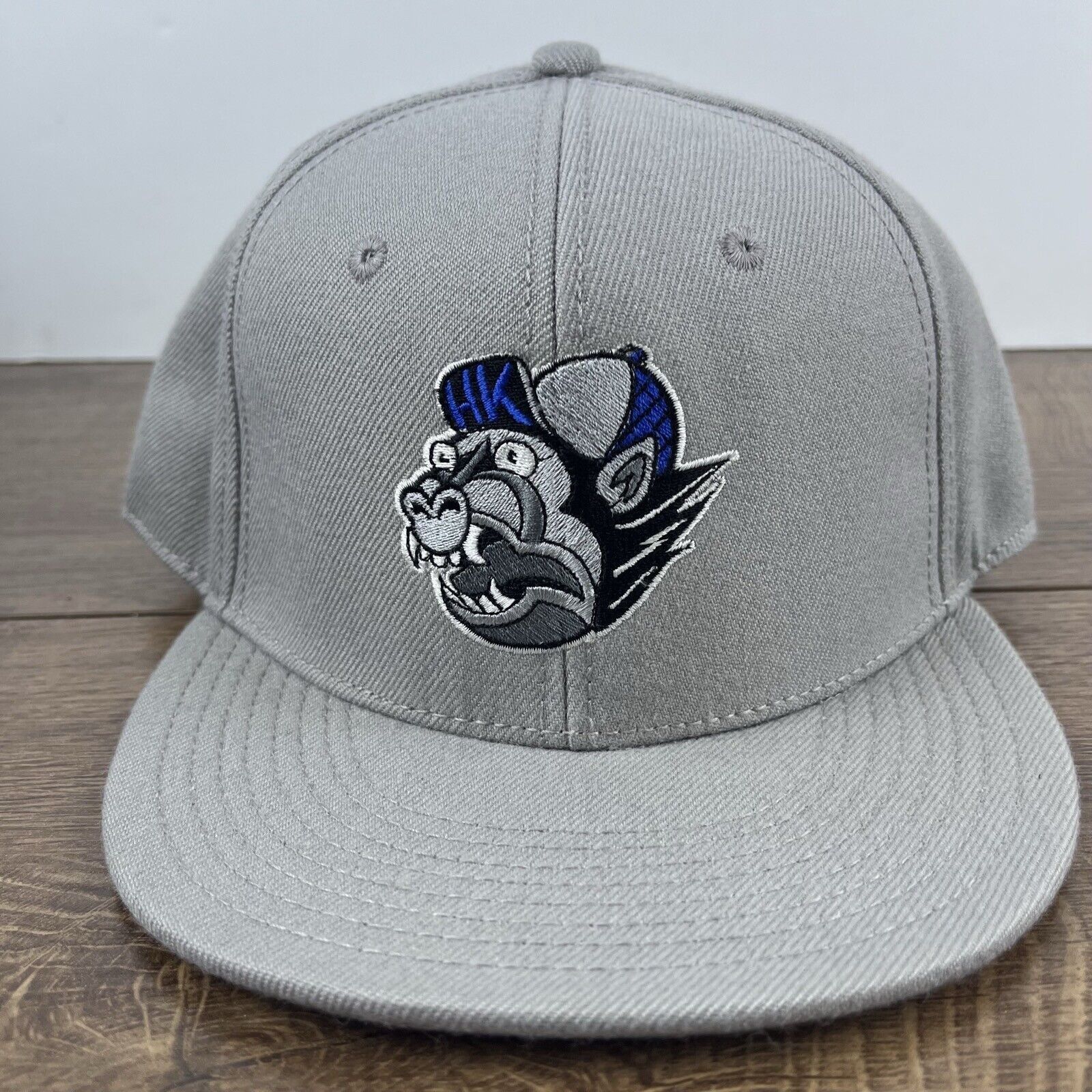 Other HK Razorbacks Hat Snapback Gray Cap Adjustable Gray Adult Si Size ONE SIZE - 3 Thumbnail