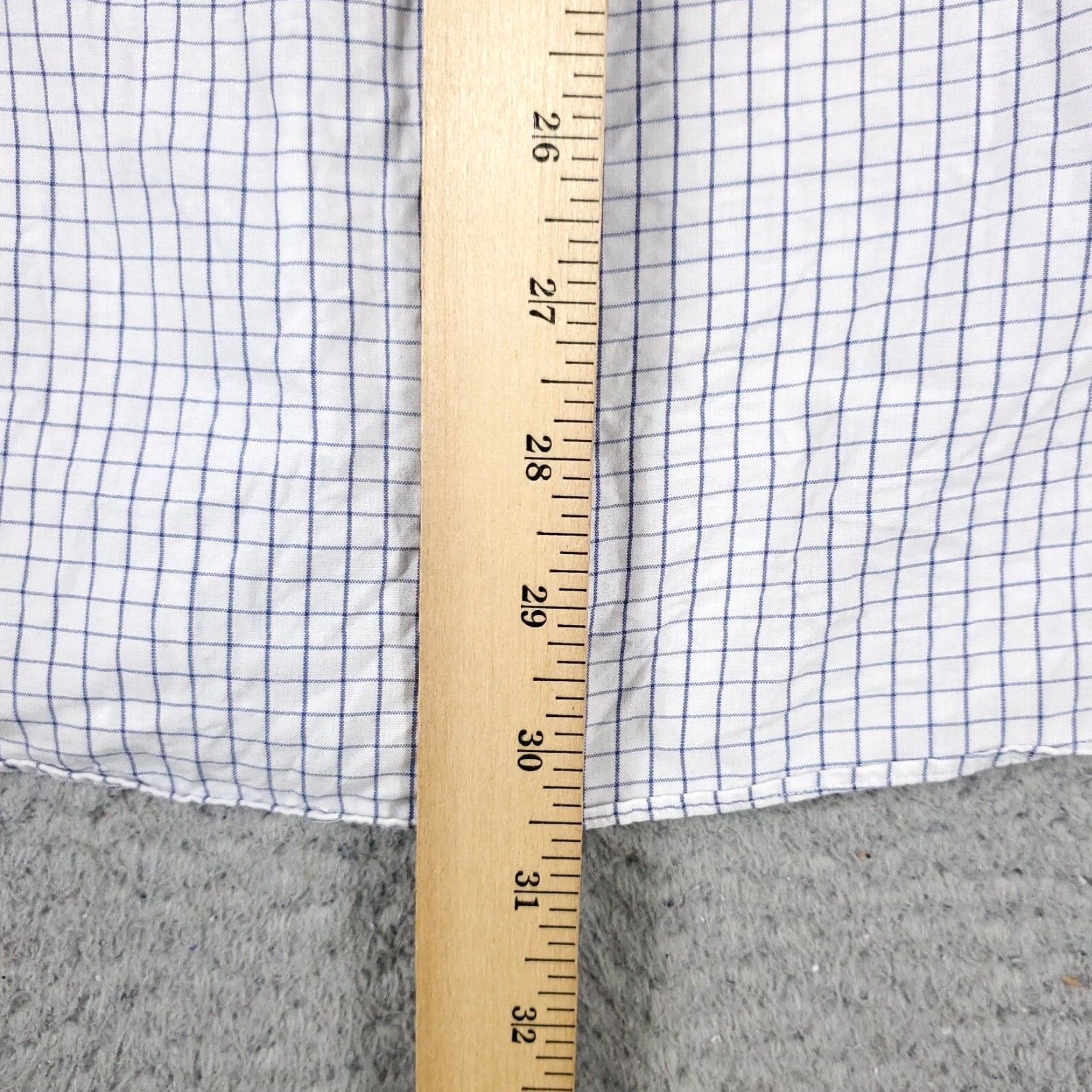 Tommy Hilfiger Tommy Hilfiger Mens Medium Long Sleeve Button-Up Shirt Blue Check Casual Modern Size US M / EU 48-50 / 2 - 6 Thumbnail