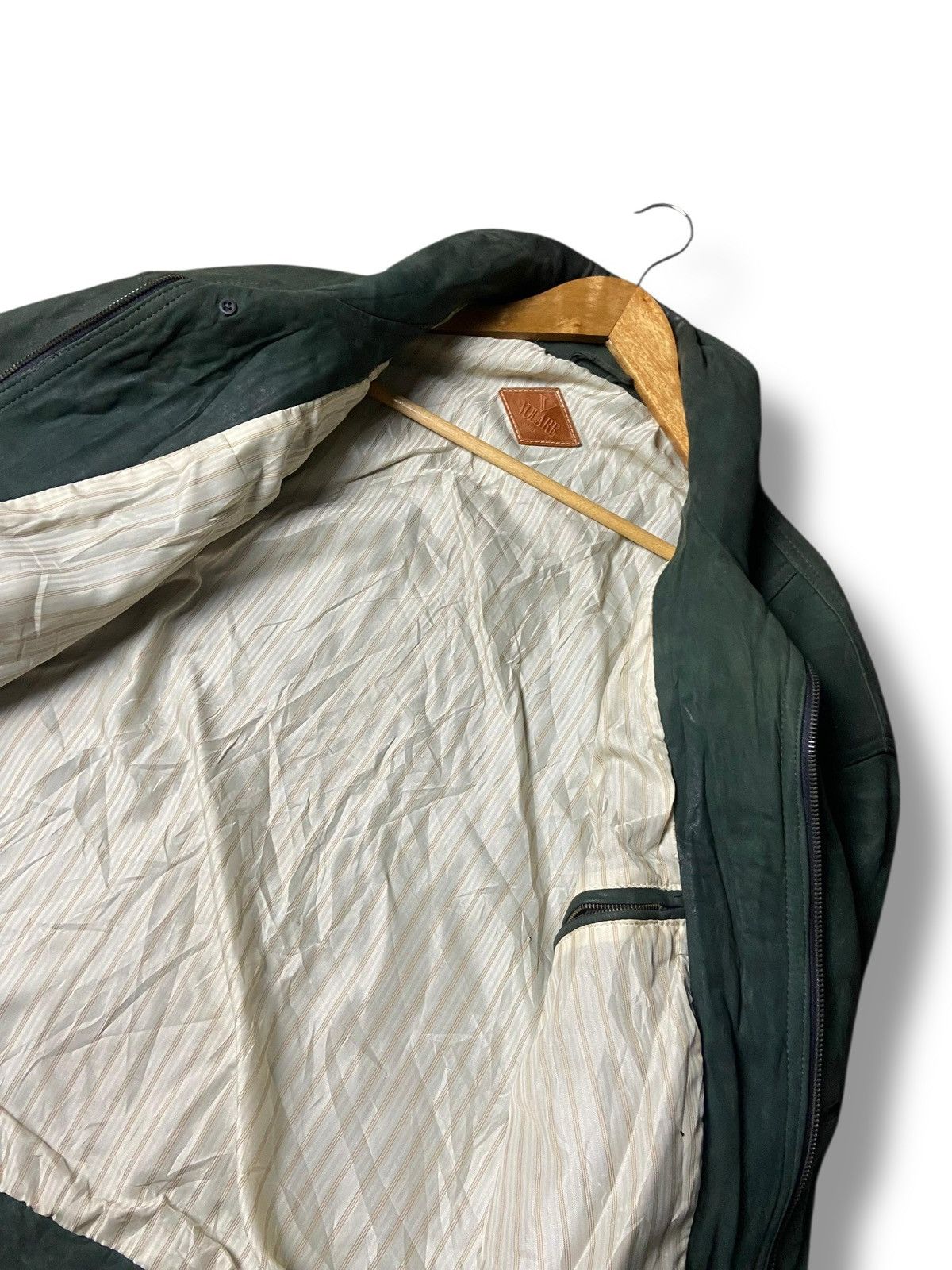 Japanese Brand MOLARE MARCOL Leather Bomber Style Jacket (155) Size US M / EU 48-50 / 2 - 3 Thumbnail