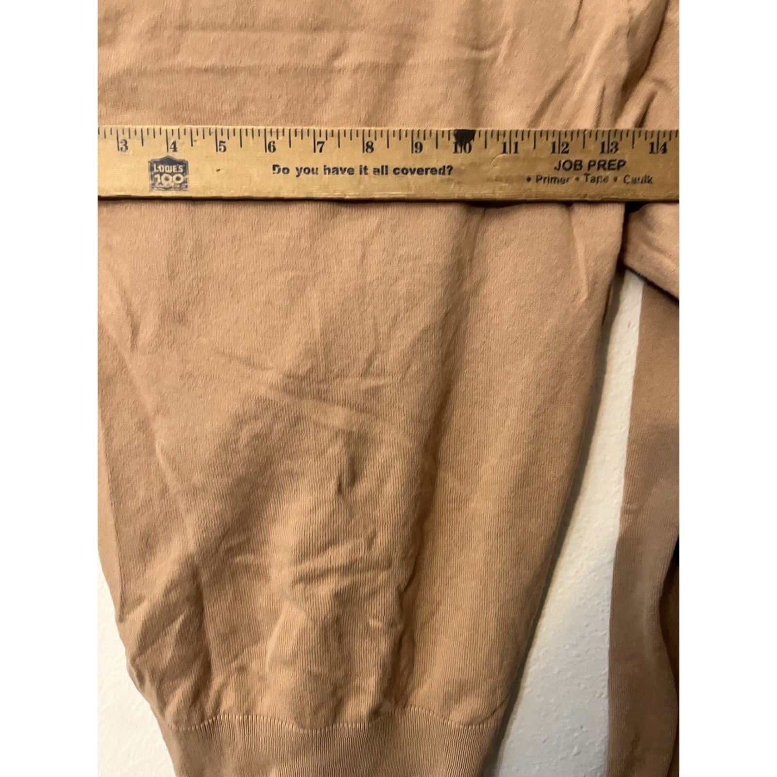 H&M H&M Divided Cardigan Sweater 4 Women Elbow Patch V-Neck Tan Brown Cotton Blend Retro 2000s Style: Cardigan Mens Womens Boys Girls Size S / US 4 / IT 40 - 6 Thumbnail