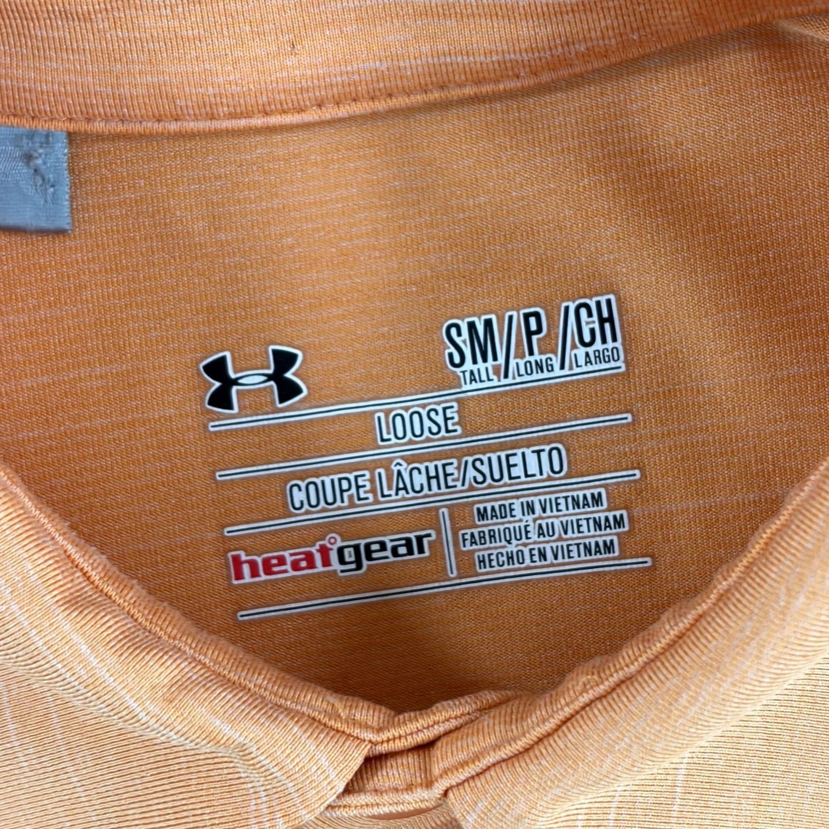 Under Armour Under armour Shirt Mens S Orange The Abaco Club Golf Performance Polo Men Size US S / EU 44-46 / 1 - 2 Thumbnail