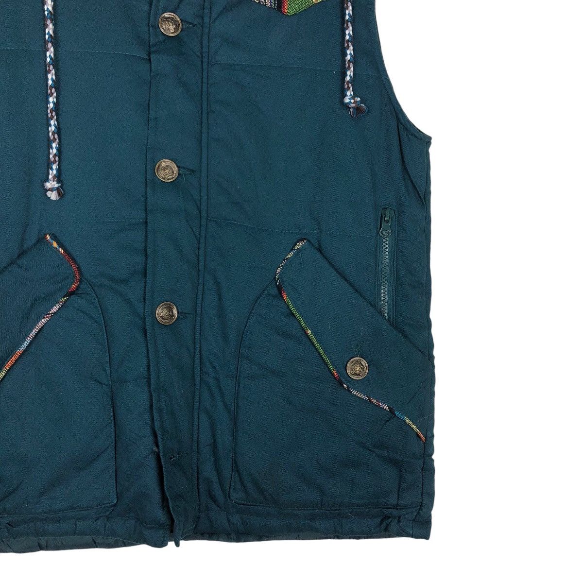 Japanese Brand 📌Vintage Vest Chimayo Design Navajo Power To The People Size US M / EU 48-50 / 2 - 6 Thumbnail