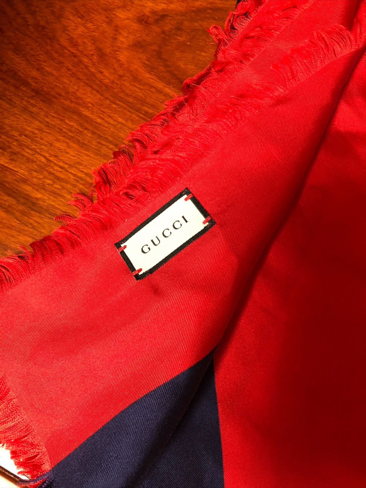 Gucci GUCCI Kingsnake Wool-Silk Scarf Size ONE SIZE - 4 Thumbnail