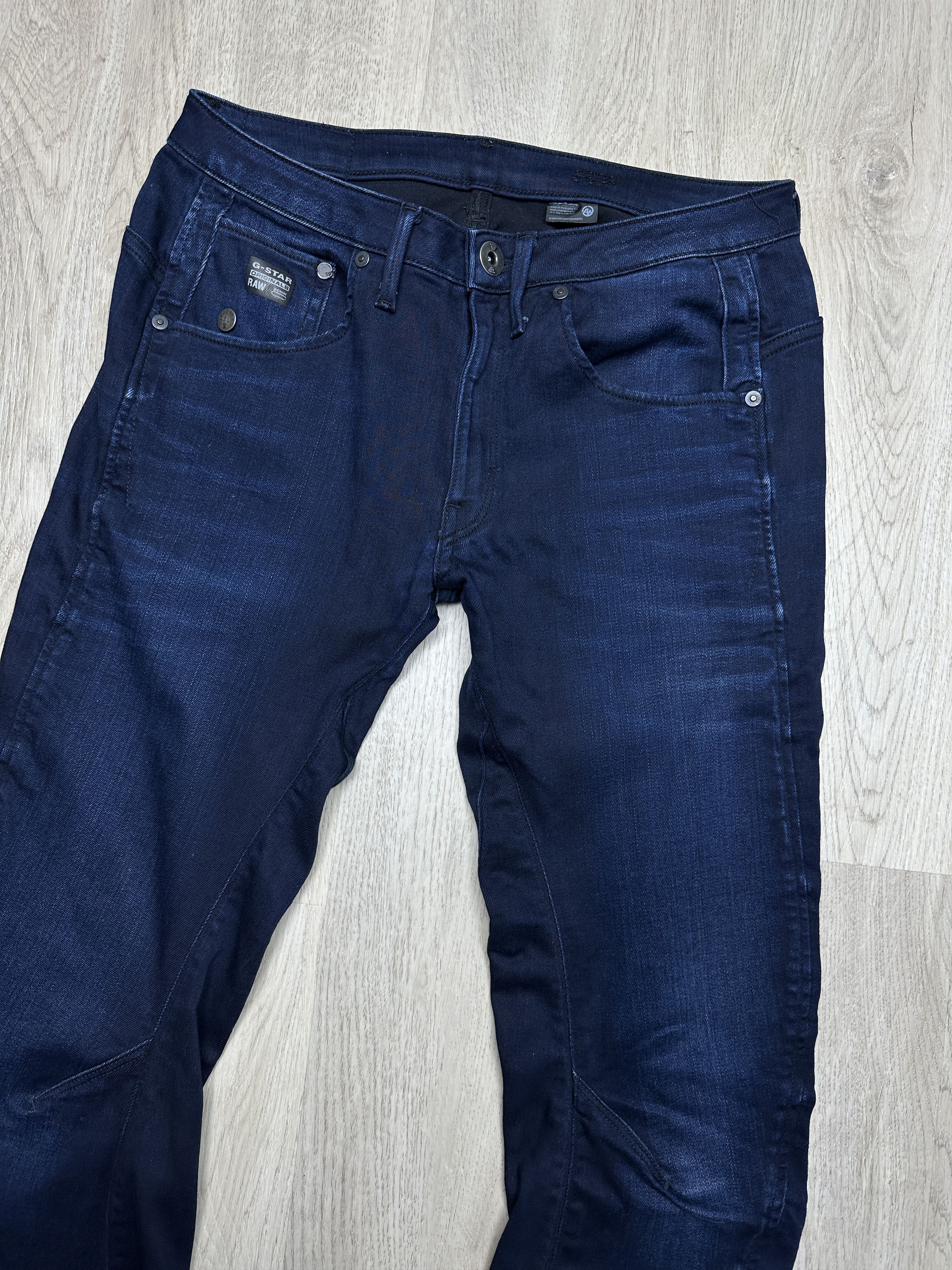 G-Star G Star Raw Womens Arc 3D Kate Tapered Denim Pants Jeans Size 25" / US 0 / IT 36 - 2 Thumbnail