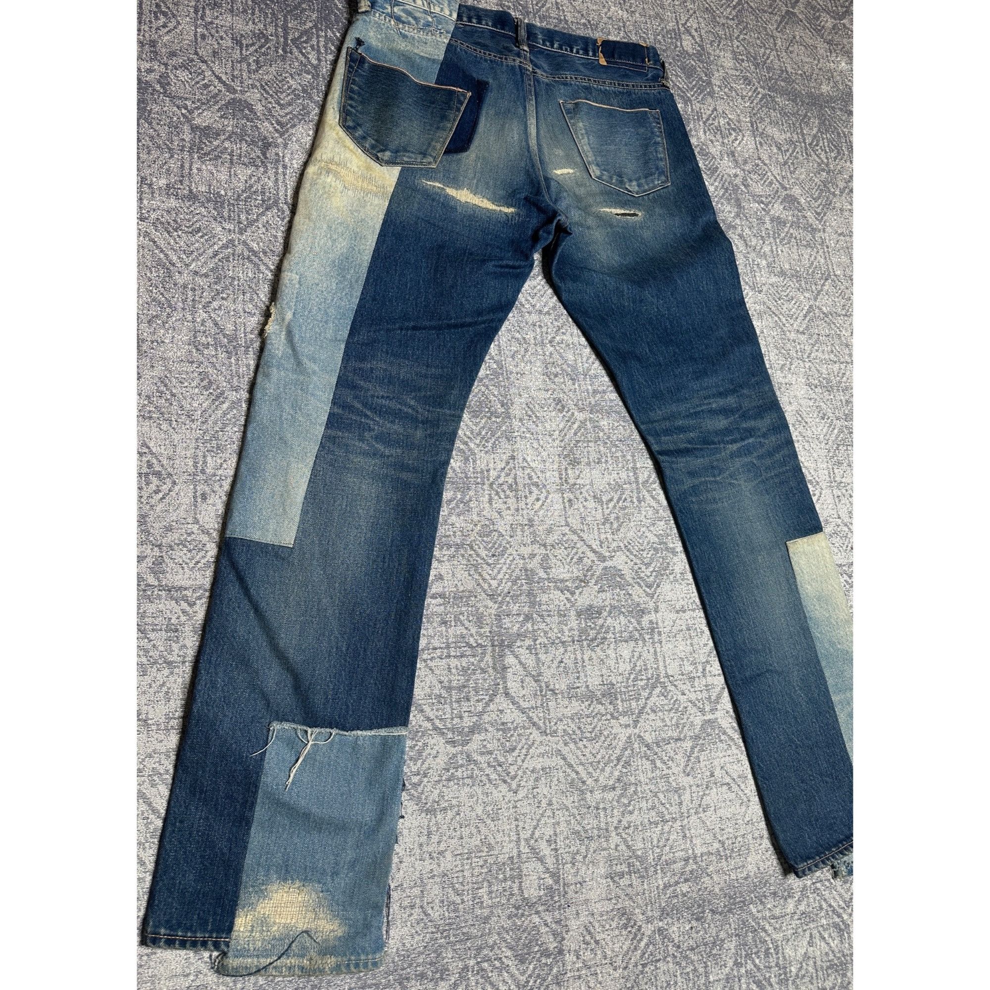 KURO Kuro Denim Japanese vintage selvedge remake jeans, made in J Size US 33 - 11 Thumbnail