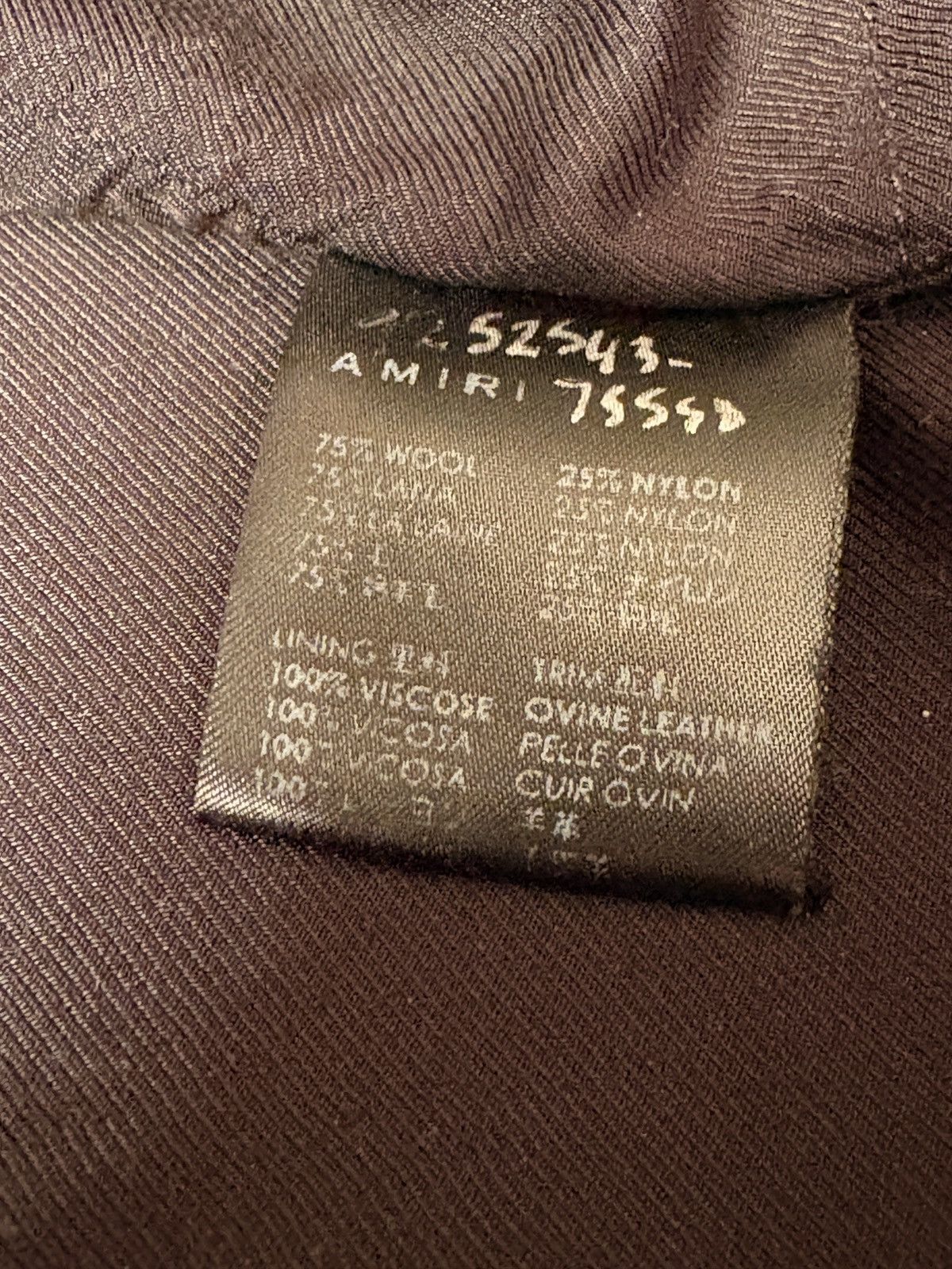 Amiri Amiri Bone/Skel Varsity Jacket Size US M / EU 48-50 / 2 - 7 Thumbnail