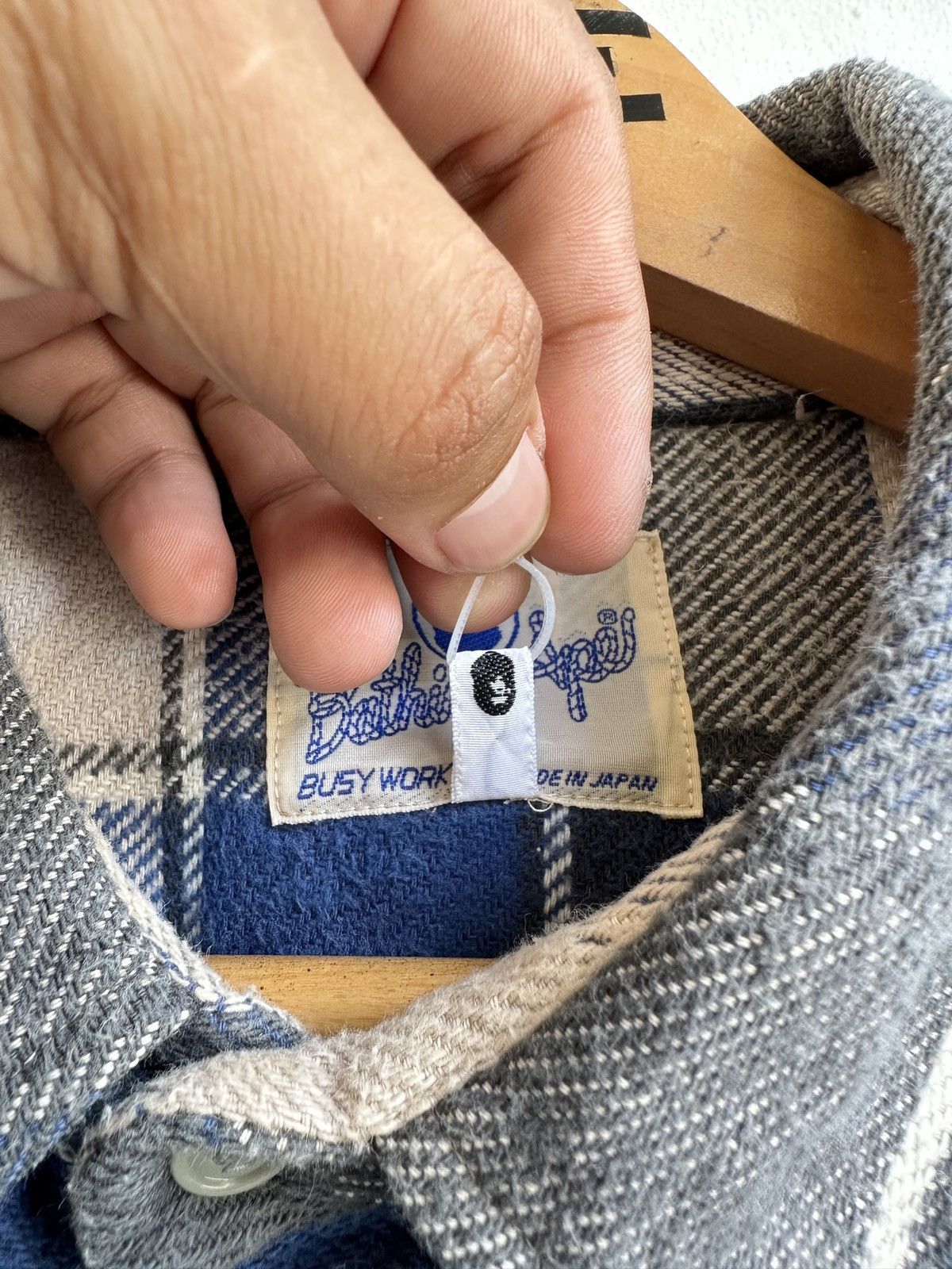 Bape Bape Flannel Shirt Size US XL / EU 56 / 4 - 5 Thumbnail