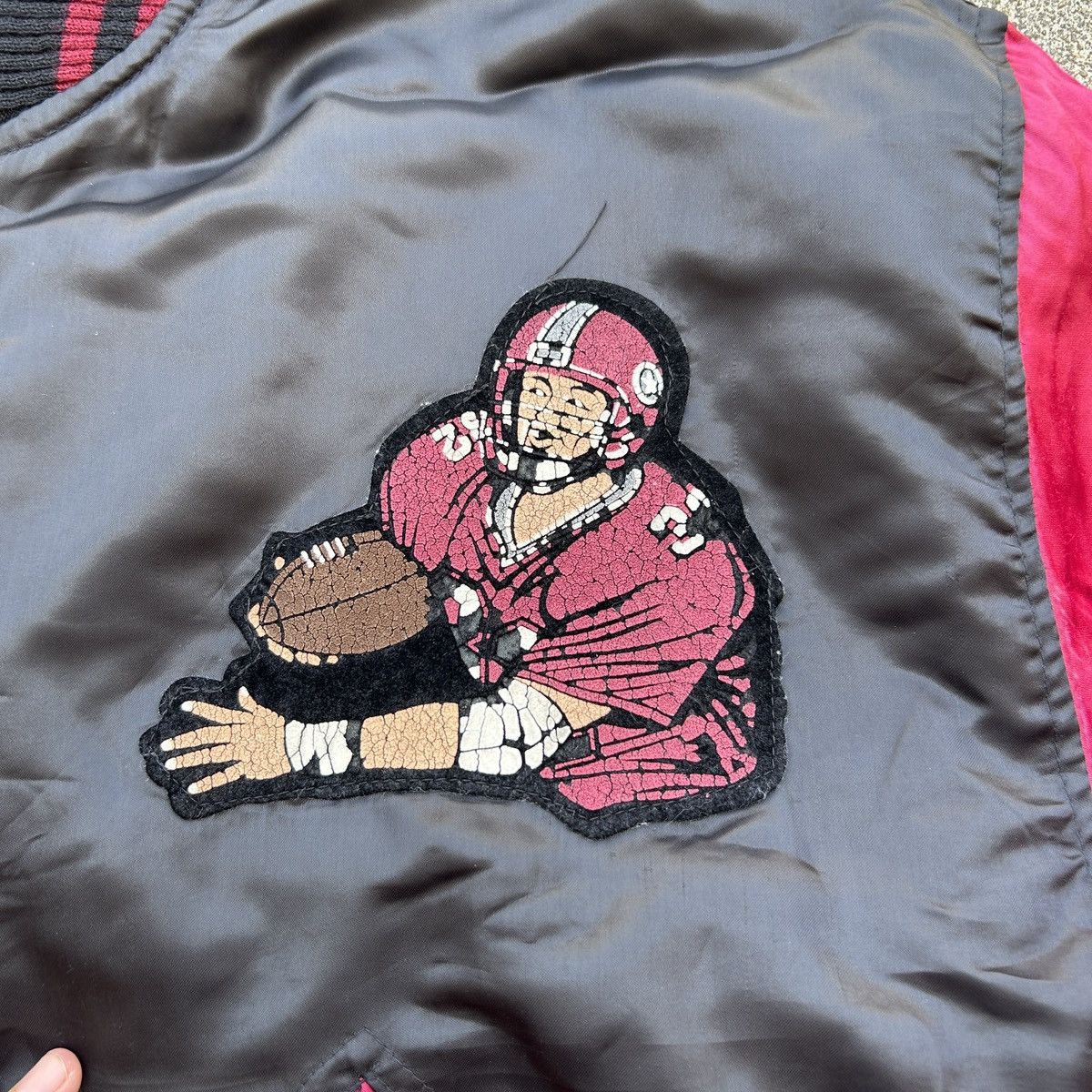 Vintage Vintage ZIP it London Los Angeles California Bomber jacket Size US L / EU 52-54 / 3 - 4 Thumbnail
