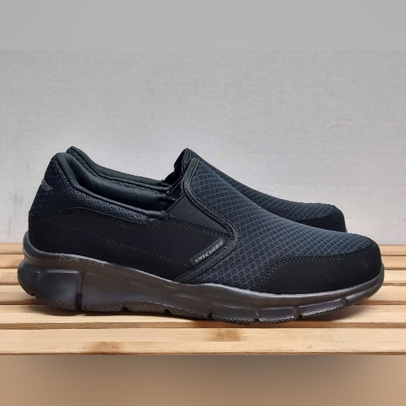 SKECHERS Skechers Mens Black Equalizer RelaxedFit SlipOn Shoes Size 7 Size US 7 / EU 40 - 6 Thumbnail