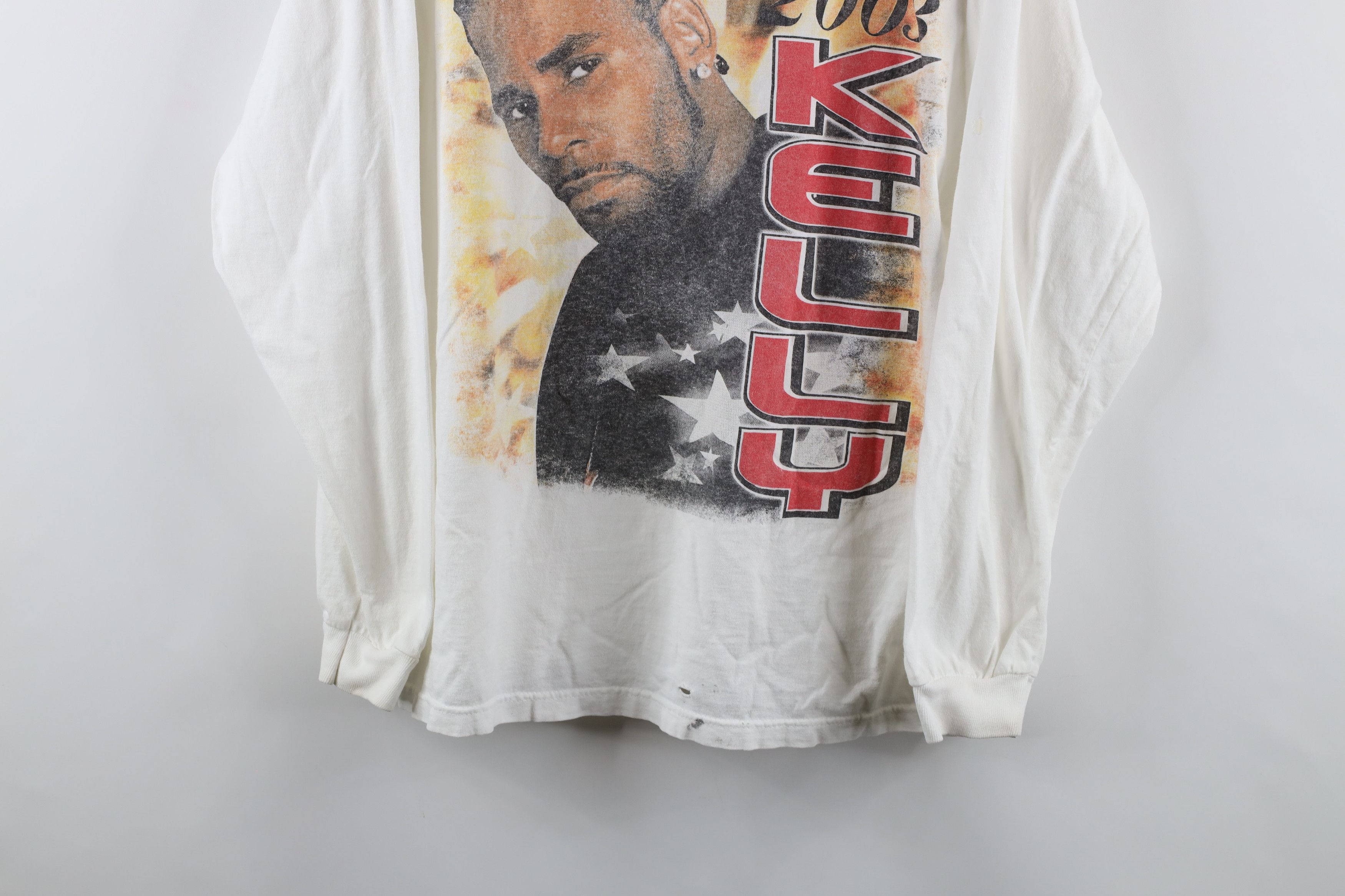 Vintage Vintage Y2K 2003 Fat Joe Monica Rap Tee Long Sleeve T-Shirt Size US XL / EU 56 / 4 - 3 Thumbnail