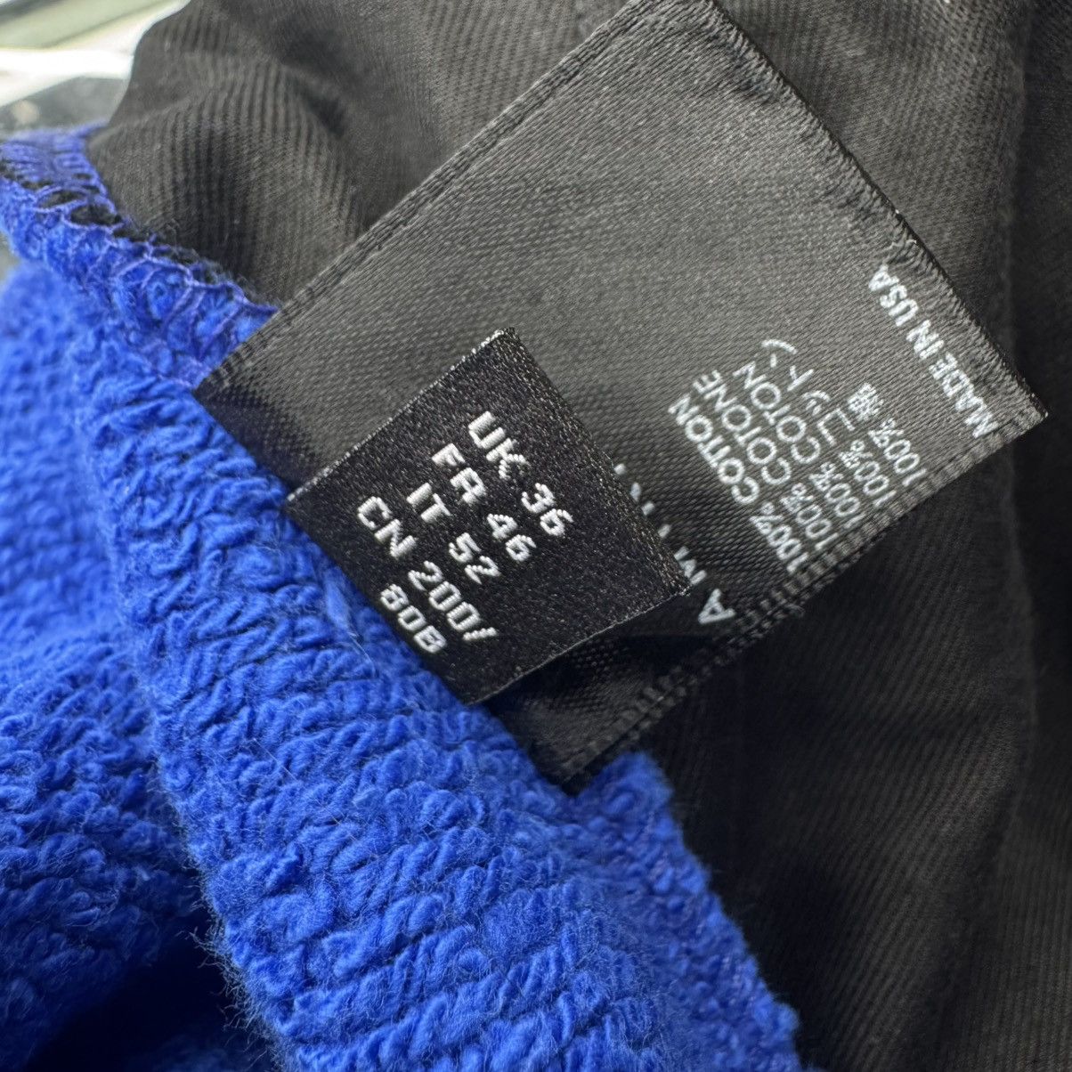 Amiri Amiri MA Logo Sweatpants Blue White Size US 38 / EU 54 - 13 Thumbnail