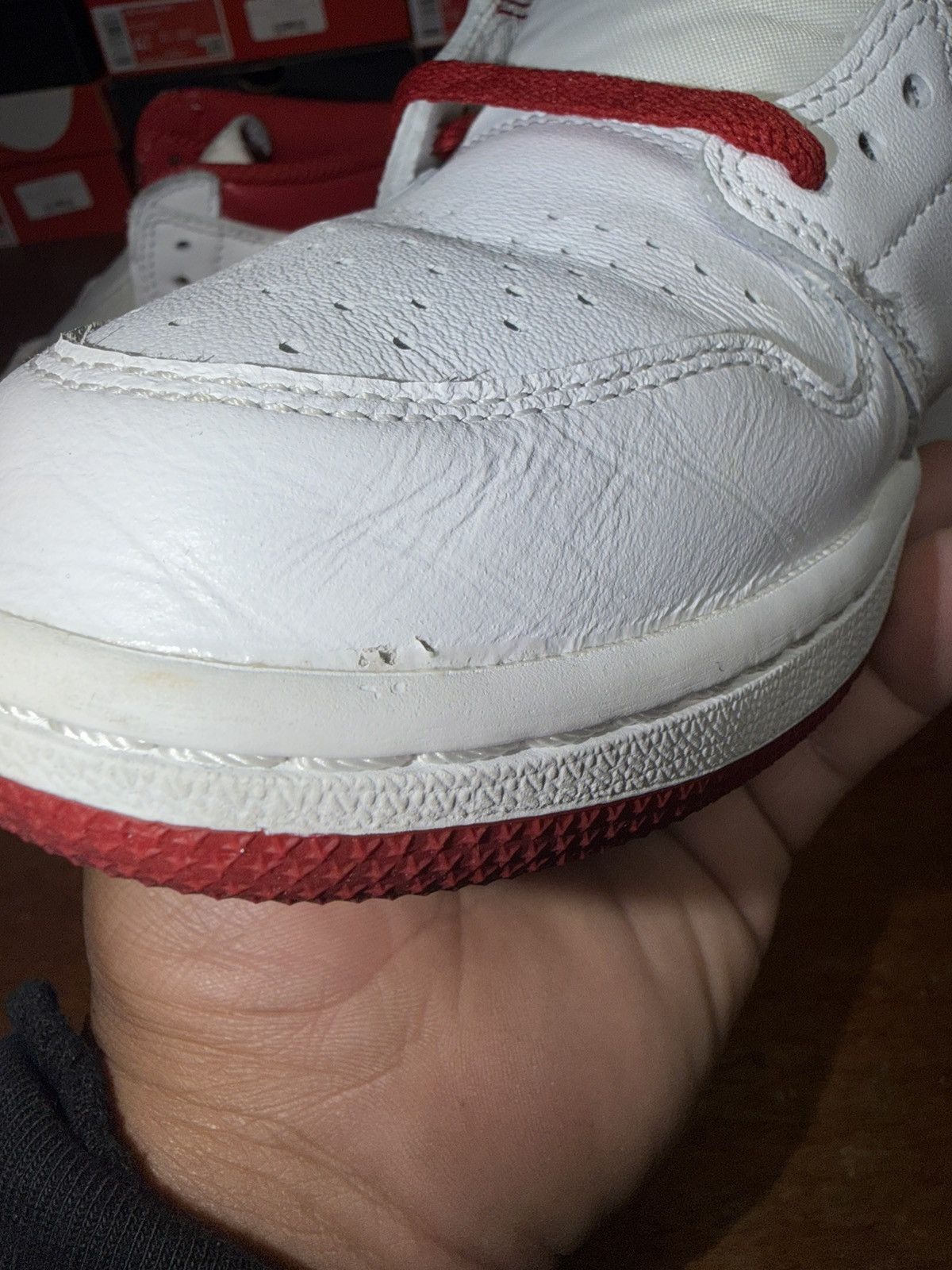 Nike Air Jordan 1 Retro High OG Metallic Red size 10 Size US 10 / EU 43 - 9 Thumbnail