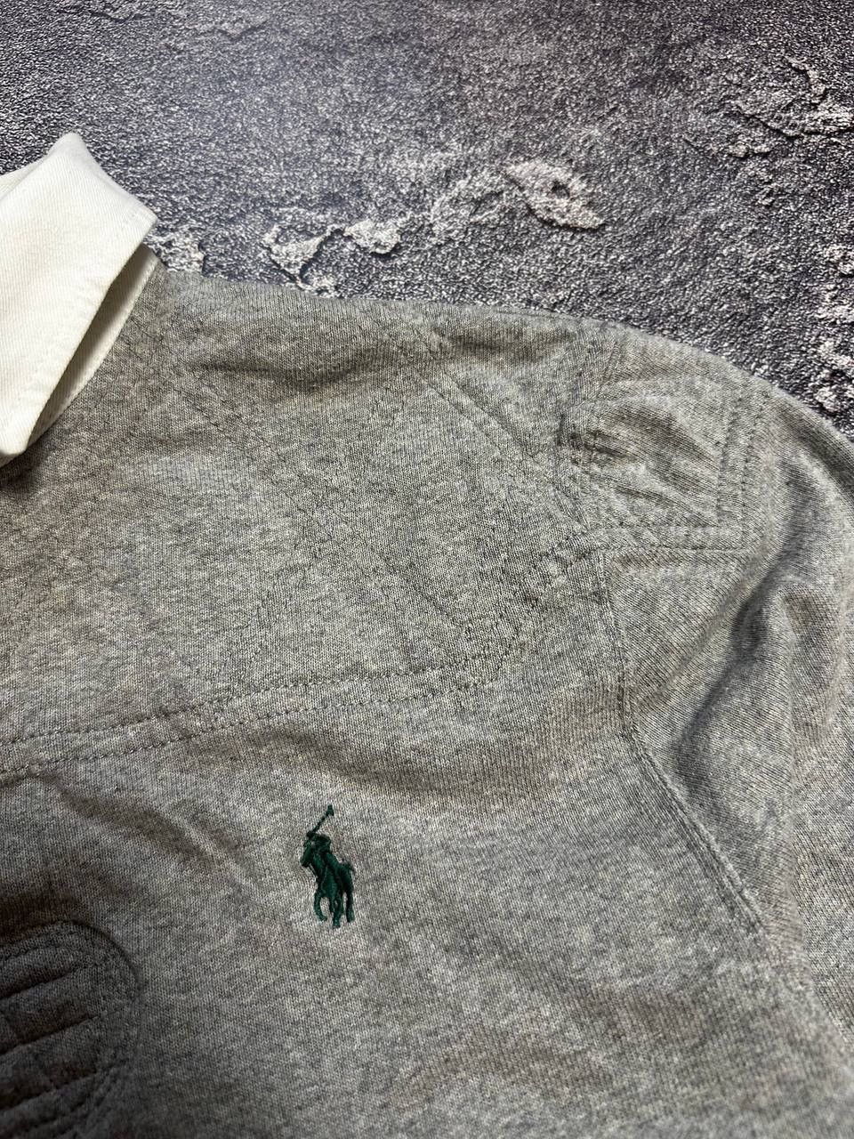 Japanese Brand × Polo Ralph Lauren × Vintage Polo Ralph Lauren Pony Logo Long Sleeve Navy Rugby Shirt Size US M / EU 48-50 / 2 - 8 Thumbnail