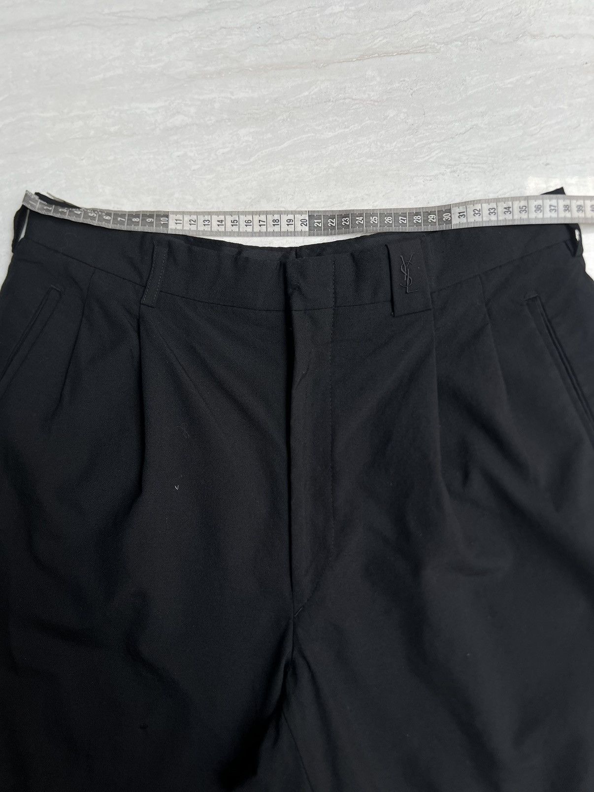 Yves Saint Laurent Yves Saint Laurent Pour Homme Black Pants Size US 28 / EU 44 - 4 Thumbnail