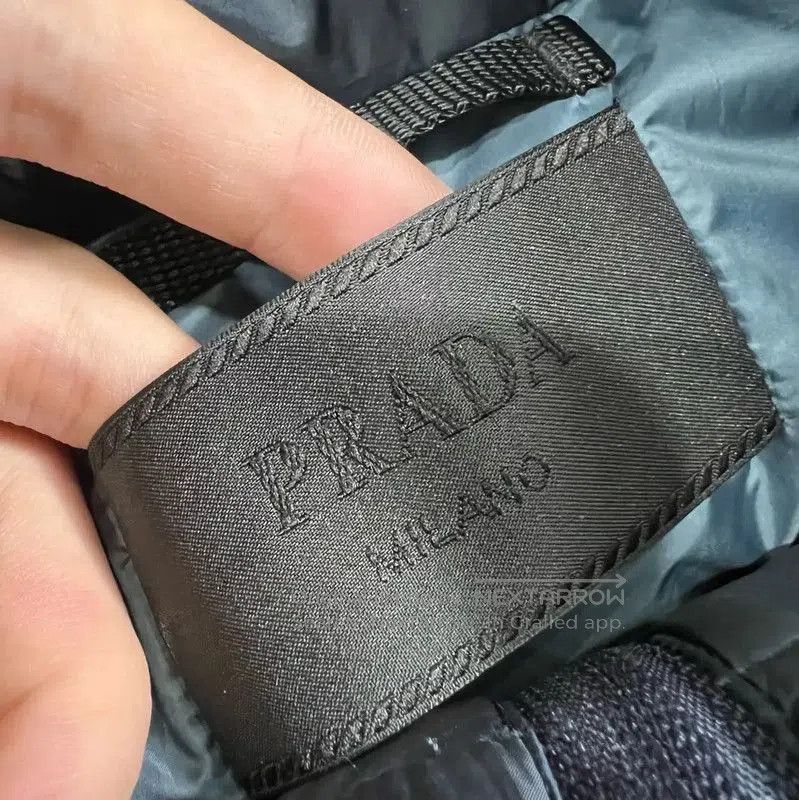 Prada Prada Black Men's Down Jacket Size L. Size US L / EU 52-54 / 3 - 4 Thumbnail