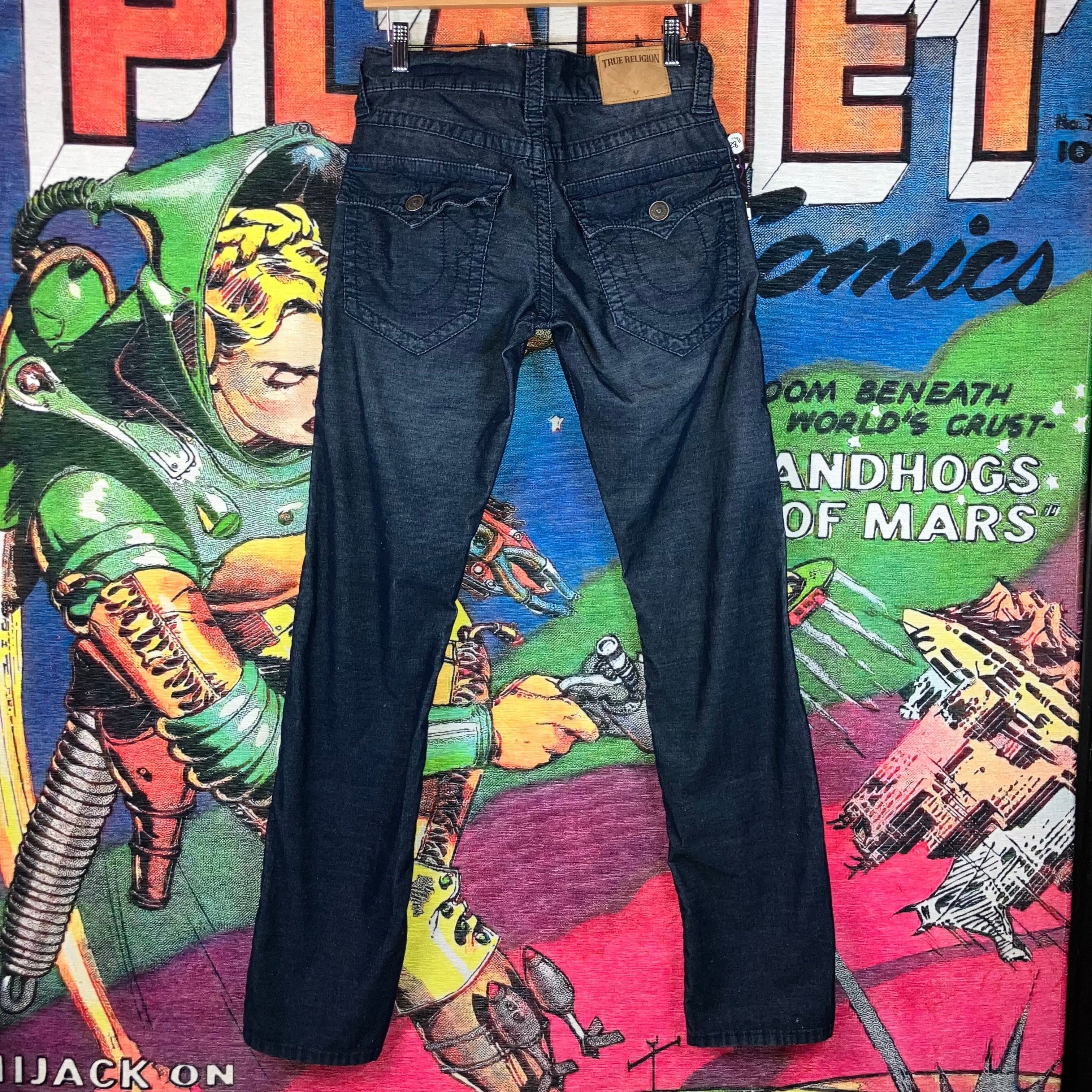 True Religion True Religion Ricky Relaxed Straight Fit Corduroy Pant 28/32 Size US 28 / EU 44 - 2 Thumbnail
