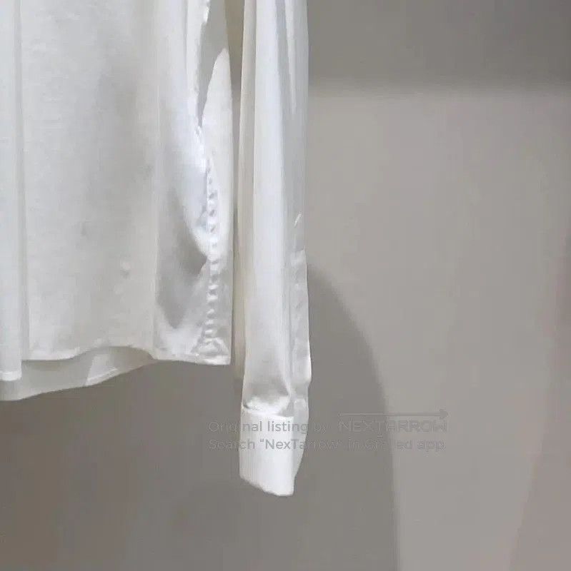 Prada Prada Men's Long Sleeve White Cotton Shirt. Size US M / EU 48-50 / 2 - 4 Thumbnail