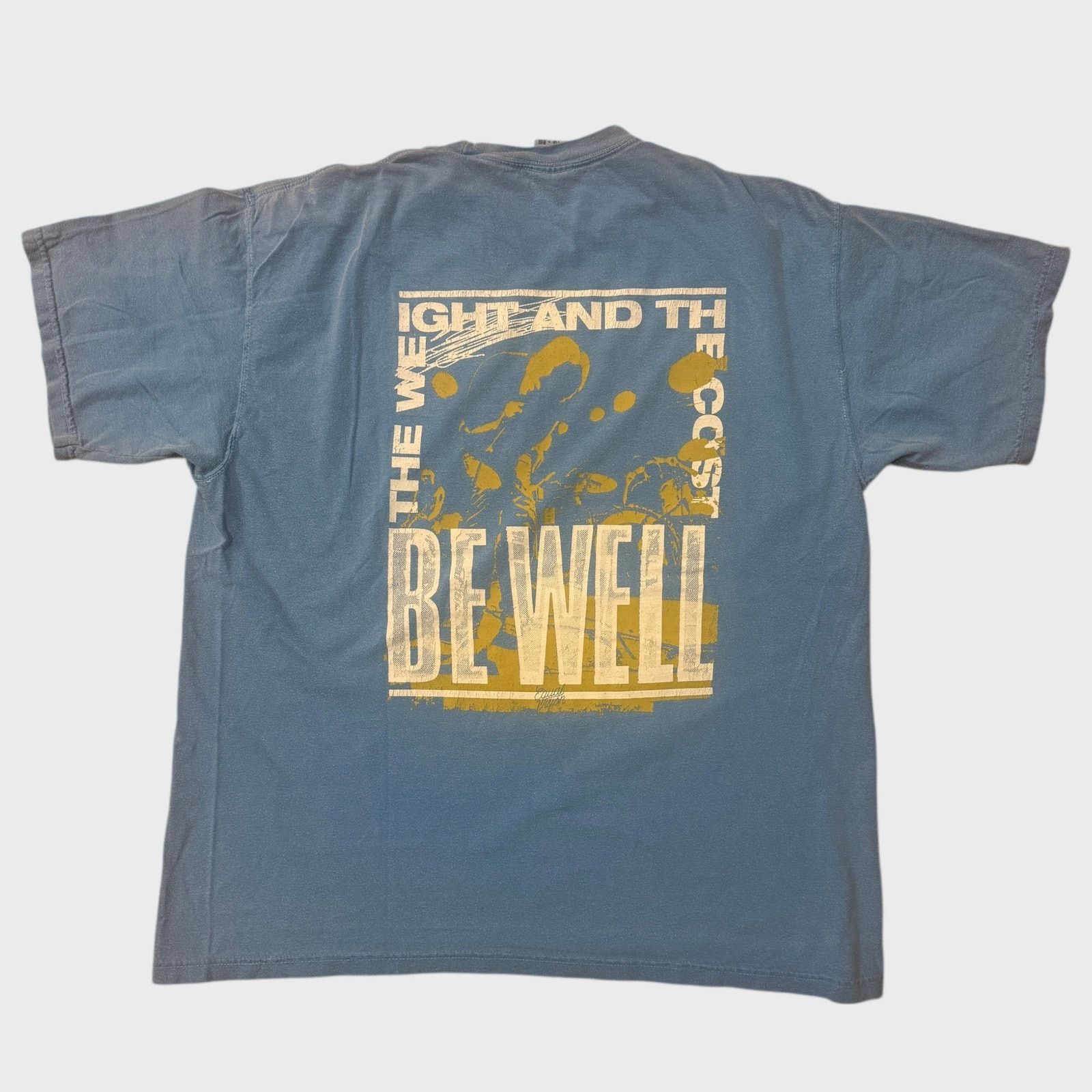 Other Be Well Band The Light And The Color Baby Blue Shirt Size XL Size US XL / EU 56 / 4 - 3 Thumbnail