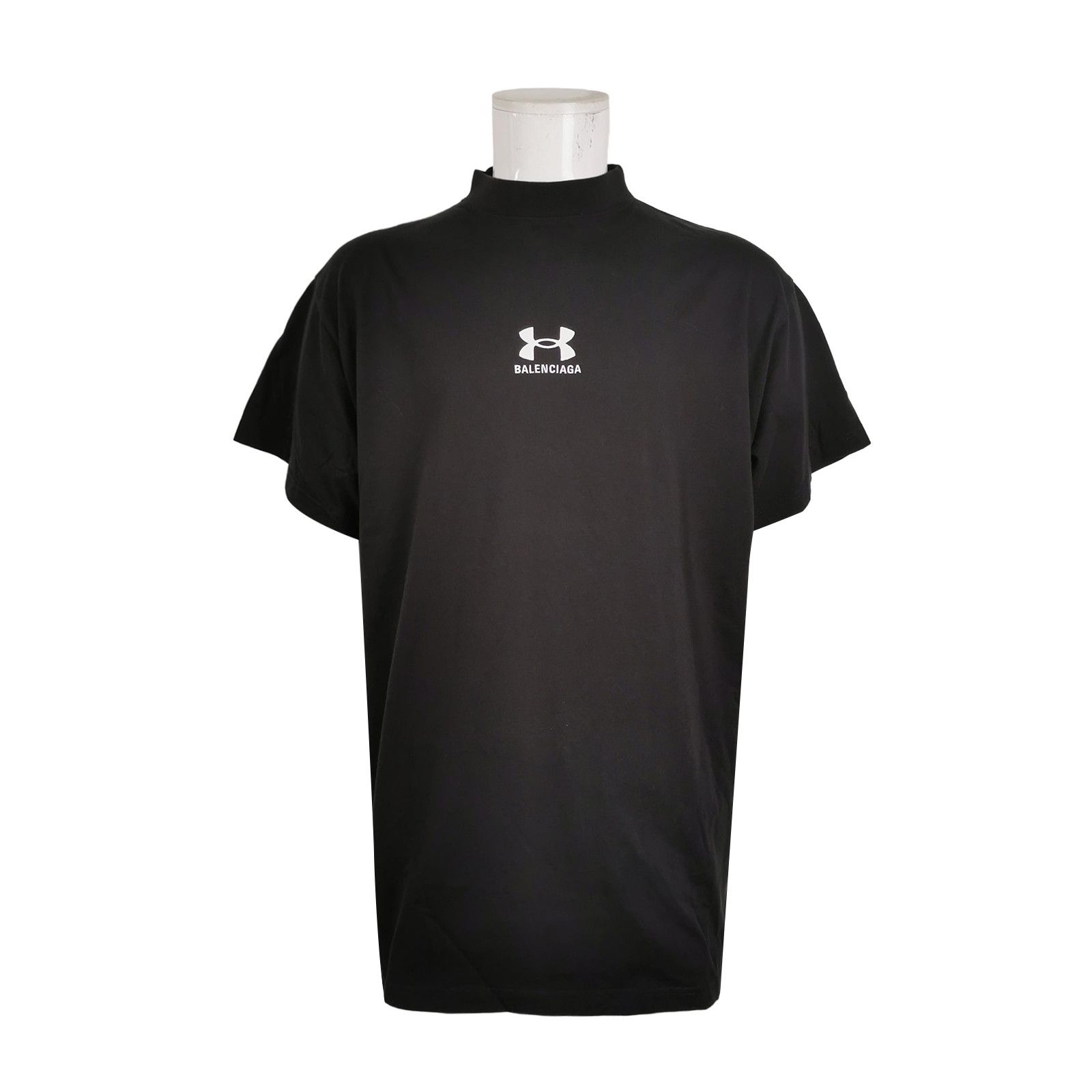 Balenciaga Balenciaga x Under Armour XS Logo Cotton T-Shirt Size US XS / EU 42 / 0 - 1 Thumbnail