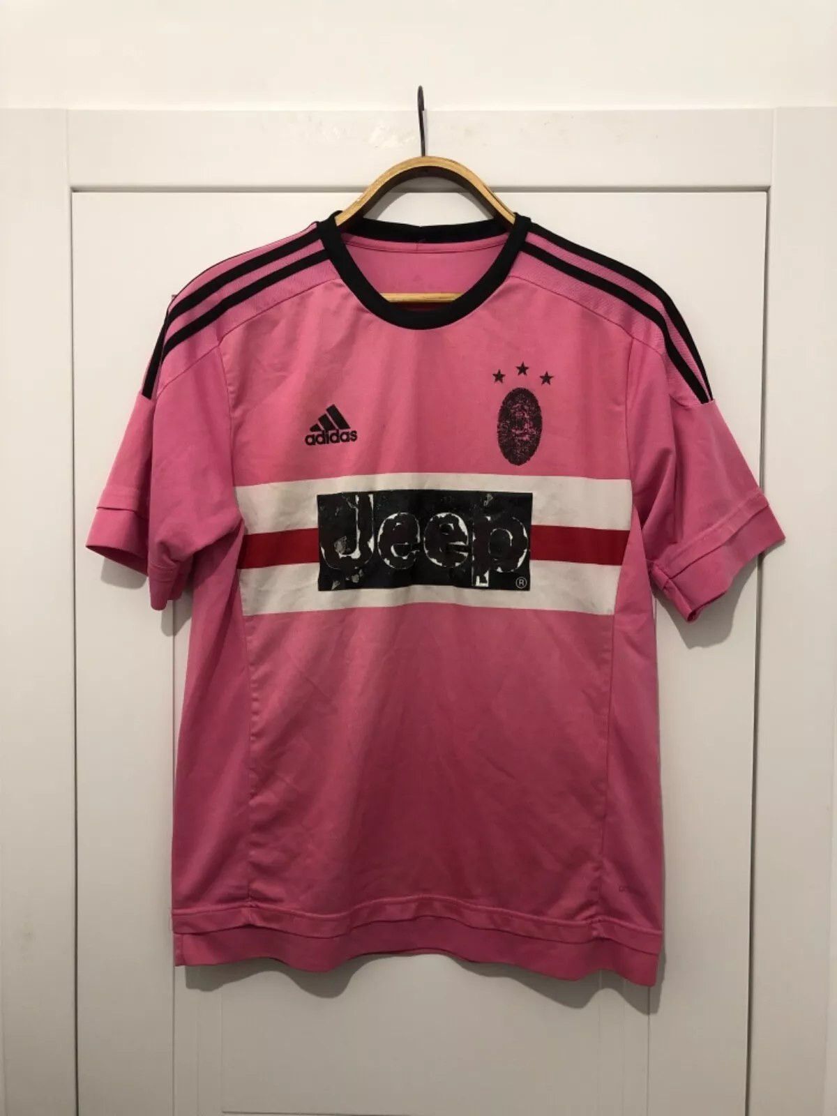 Adidas Drake Adidas Pink Jeep Climacool Soccer Jersey