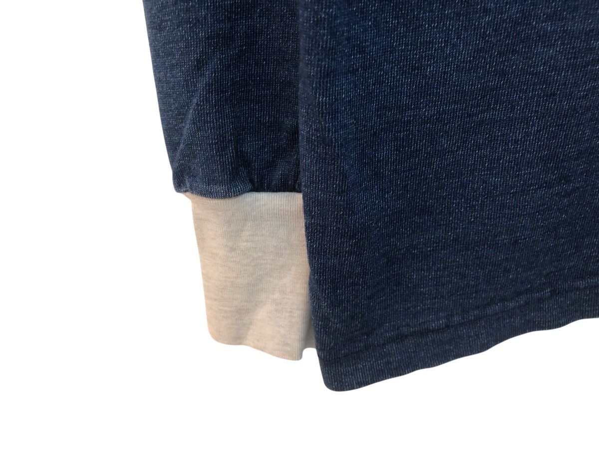 Indigo × Vintage RARE 🔥 50s 60s INSPIRED SINGLE V INDIGO BLUE LONGMEADOW MASS Size US L / EU 52-54 / 3 - 7 Thumbnail