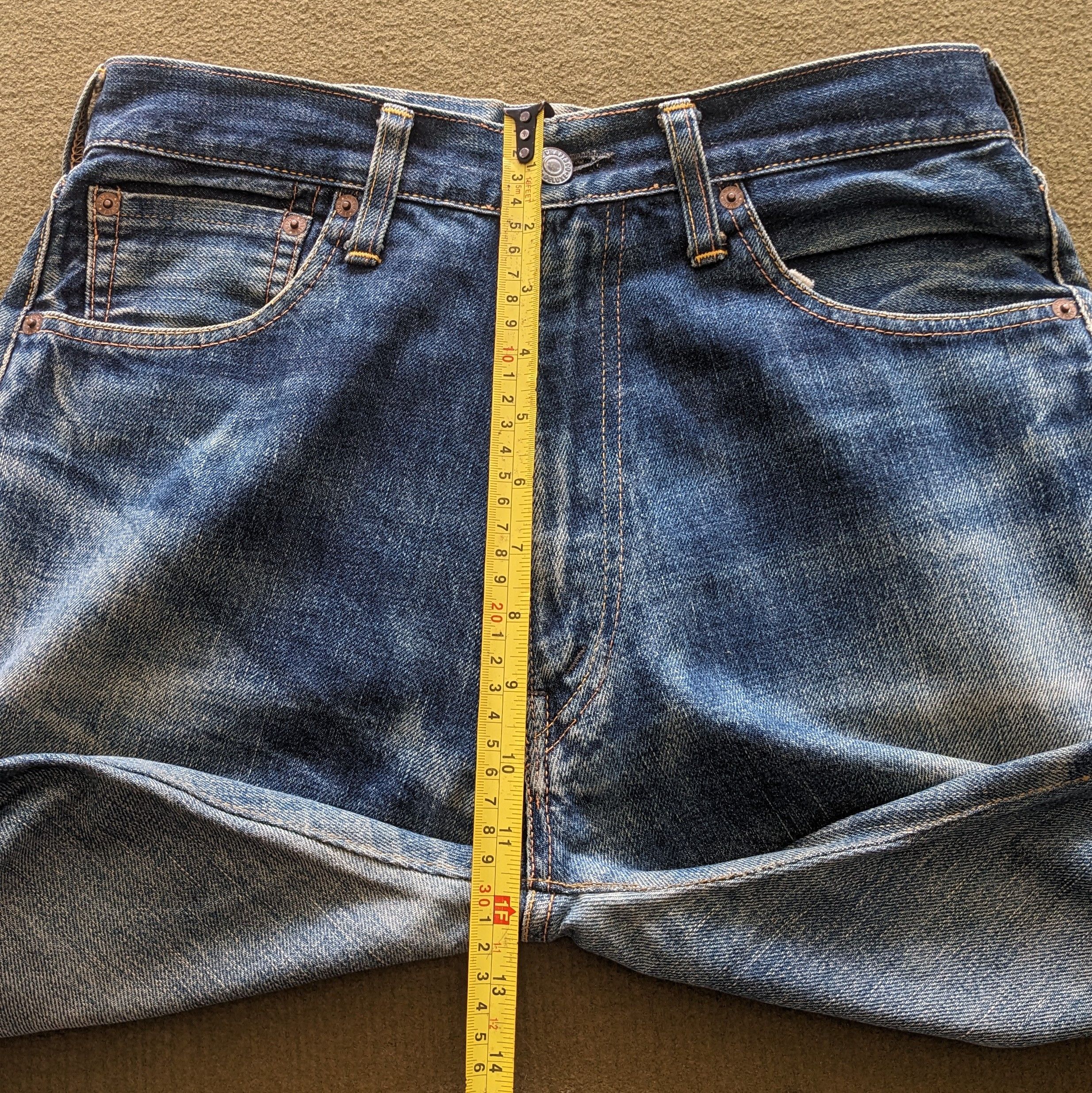Evisu Vintage EVISU Japanese Fashion Brand Denim Custom Jeans Size US 29 - 8 Thumbnail