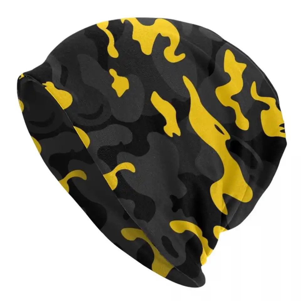 Vintage Camo Style Skullies Beanies Caps Size ONE SIZE - 1 Thumbnail
