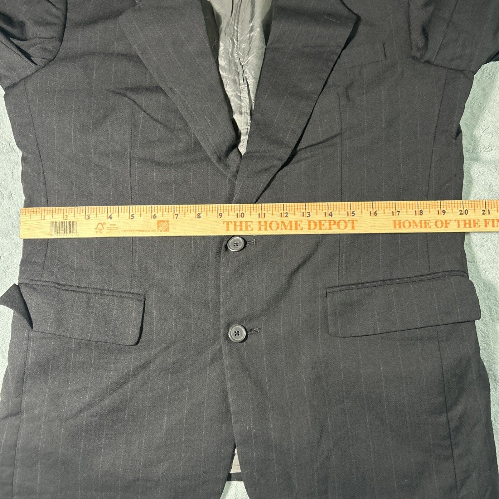 Givenchy Givenchy Tweed Wool Blazer Jacket Medium Breast Formal Coat Size 42S - 18 Thumbnail