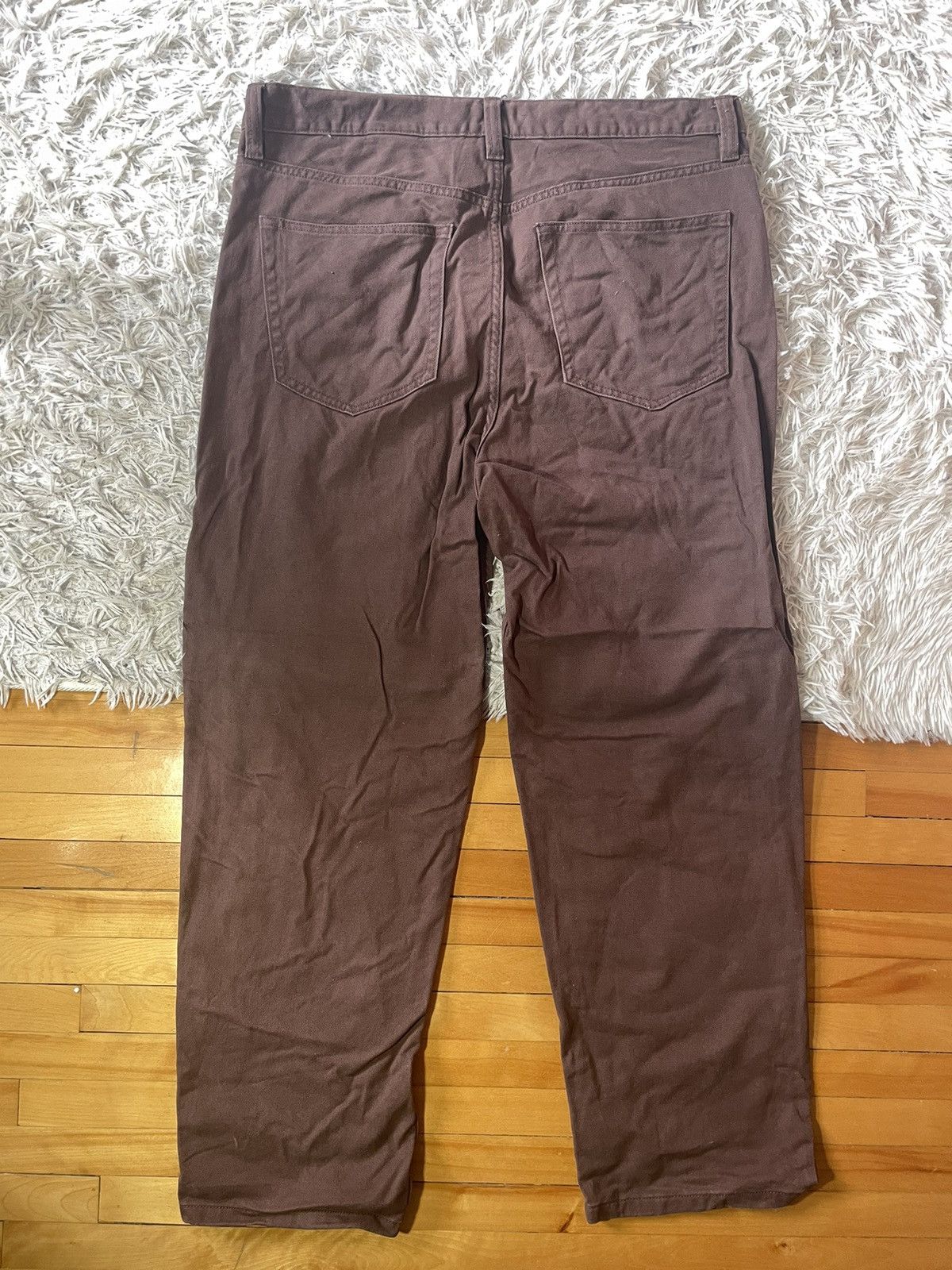 H&M × Vintage Brown loose fit trousers Size US 36 / EU 52 - 2 Thumbnail