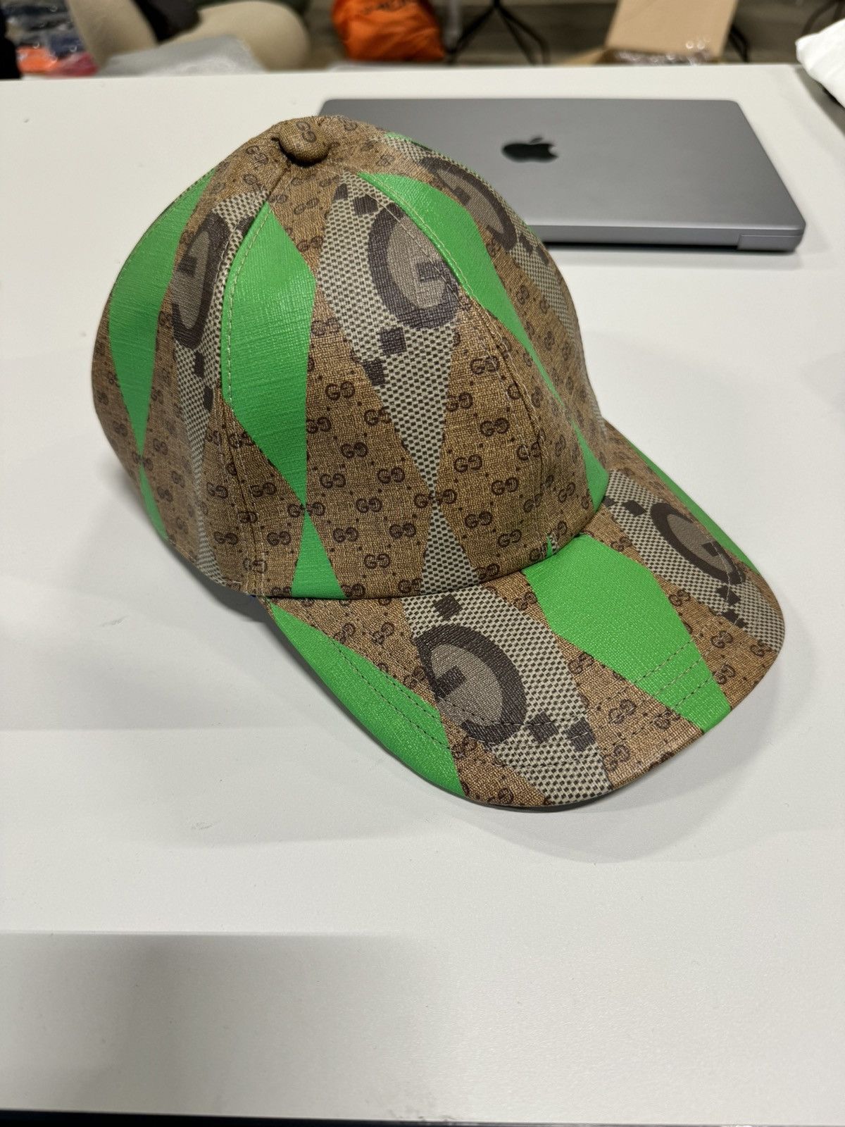 Gucci Gucci GG Monogram Baseball Cap NEW 600$ Size ONE SIZE - 1 Thumbnail