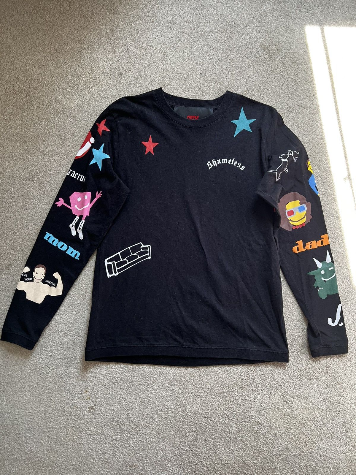 人気話題コラボ！CPFM x Marc Jacobs Tattoo LS Tee Black Cactus Plant Flea Market Marc Jacobs | Grailed