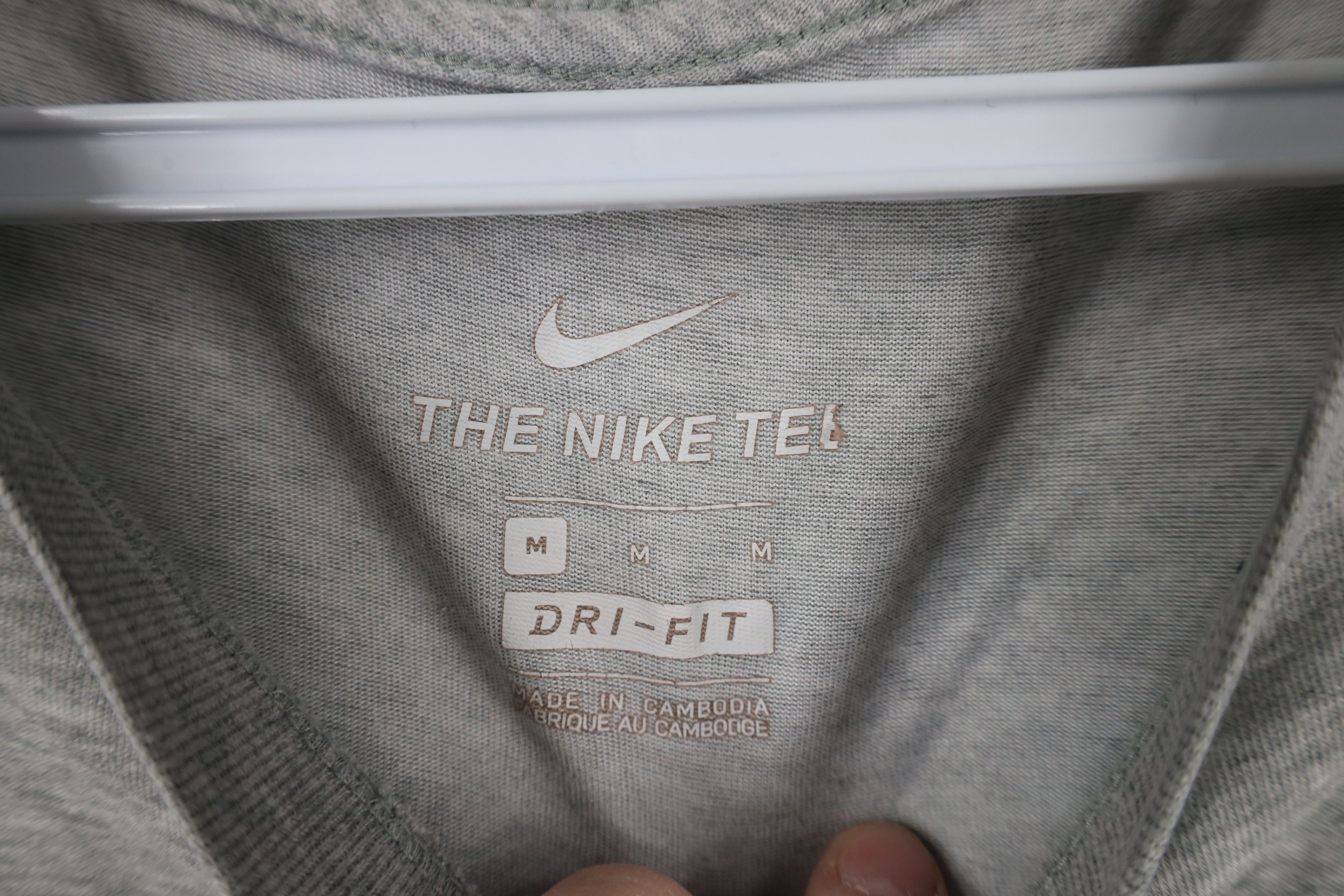 Nike × Vintage Nike Spell Out United States Olympic Team T-Shirt Gray Size US M / EU 48-50 / 2 - 10 Thumbnail
