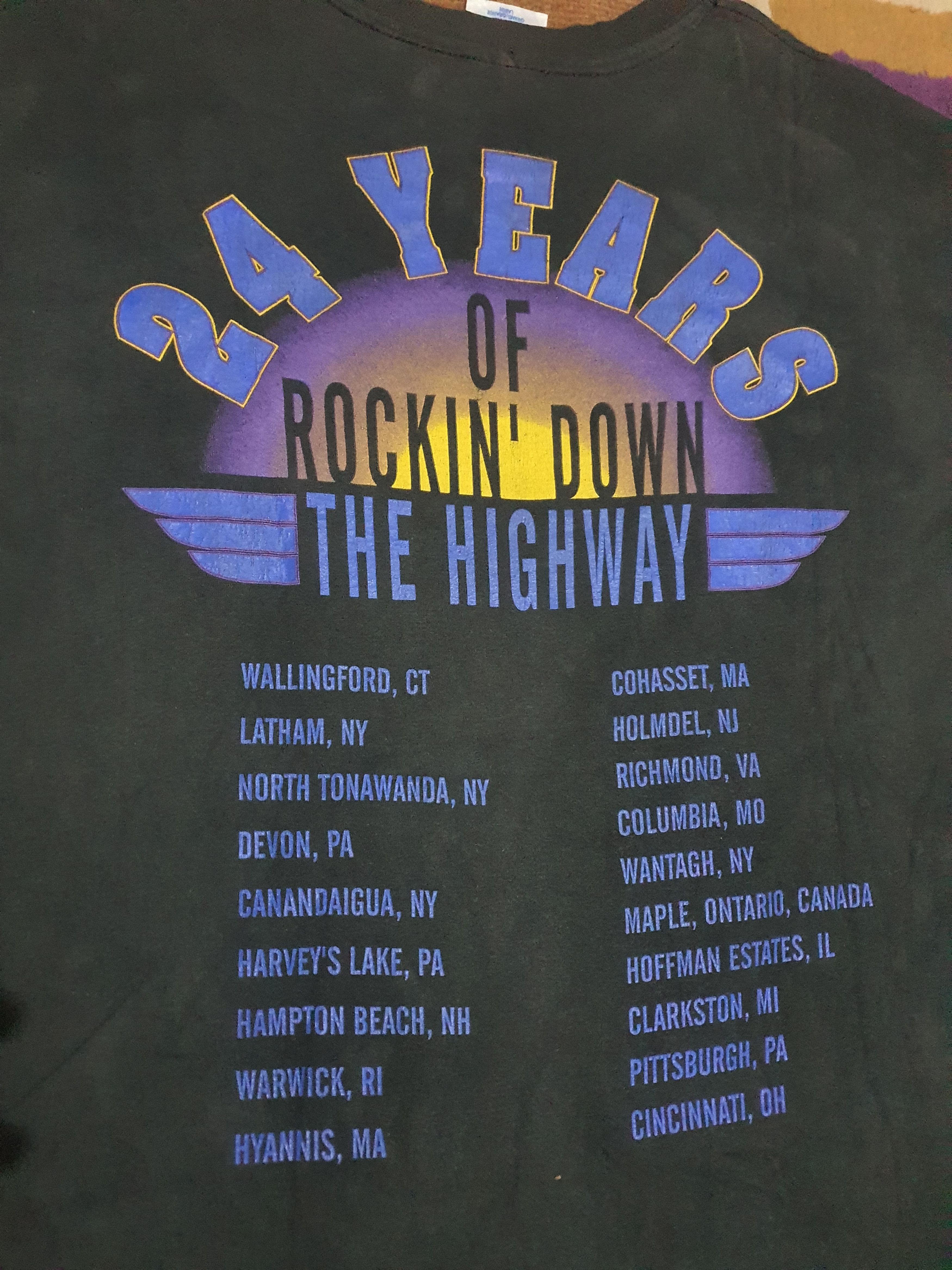 Band Tees 🌈 Doobie Brothers 24 years,Rolling Stones Deep Purple Kiss Size US L / EU 52-54 / 3 - 6 Thumbnail