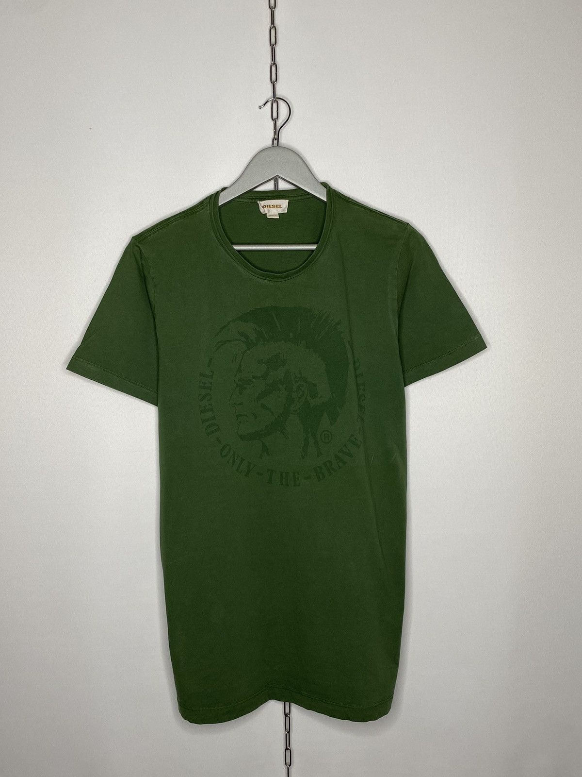 Diesel × Vintage 🔥Vintage Diesel Big Logo T-Shirt Tee Luxury🔥 Size US XL / EU 56 / 4 - 1 Thumbnail