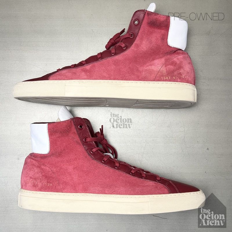Common Projects Common Projects Vintage Tournament High Cranberry Red Size US 12 / EU 45 - 6 Thumbnail