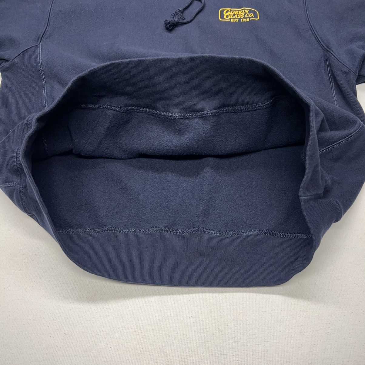 Champion Champion Reverse Weave Hoodie Blue Sweatshirt Glass Logo Y2K Size US XL / EU 56 / 4 - 9 Thumbnail