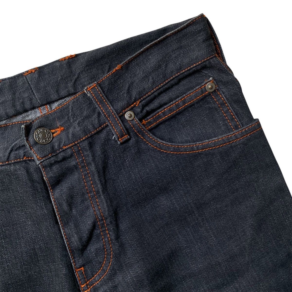 Gucci Gucci jeans with zippered pockets on the back Size US 29 - 5 Thumbnail