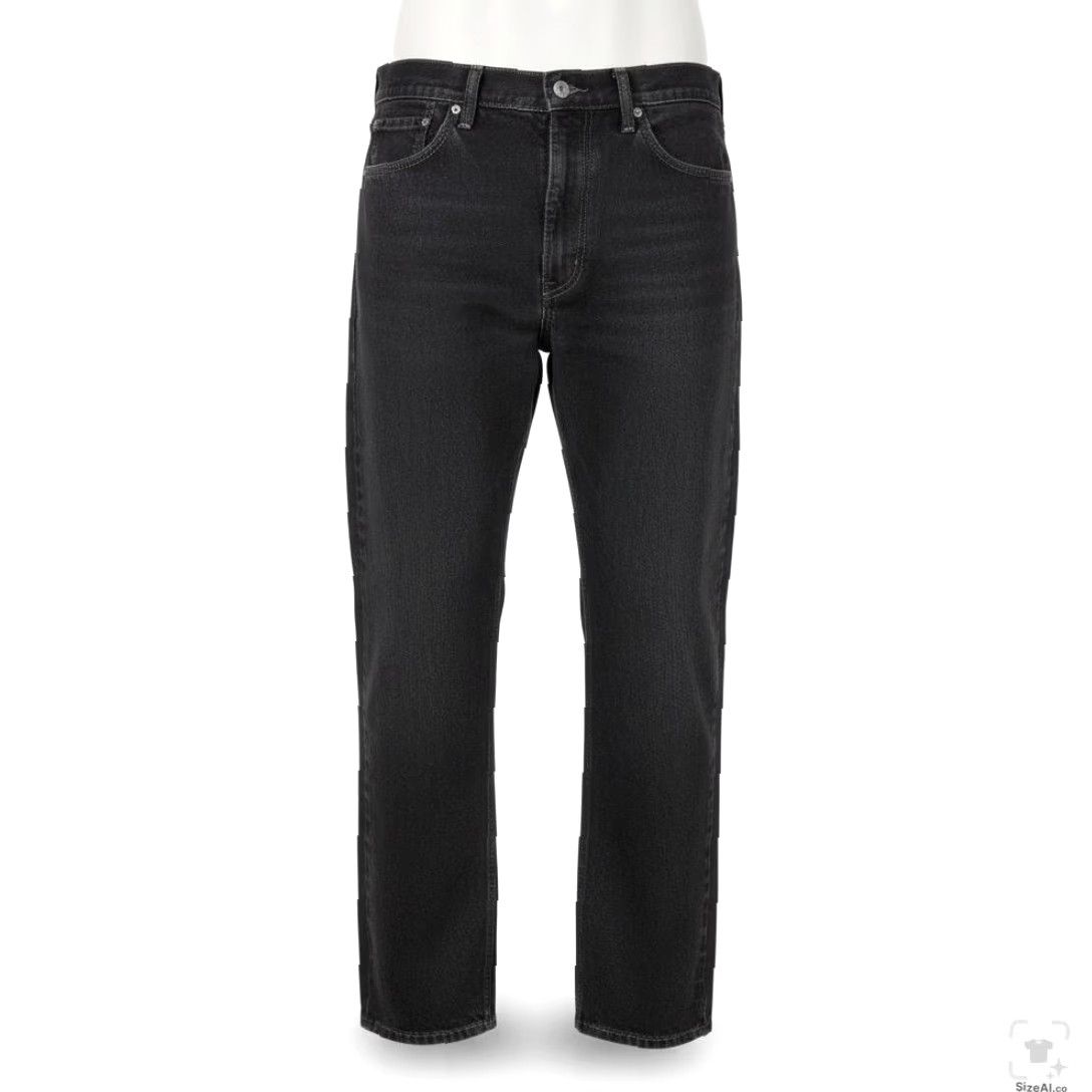 Levi's Levi's 505 Jeans Mens Regular Regular Fit 38x29 Dark Wash Black Denim Zip Fly 5-Pocket Straight Size US 38 / EU 54 - 2 Thumbnail