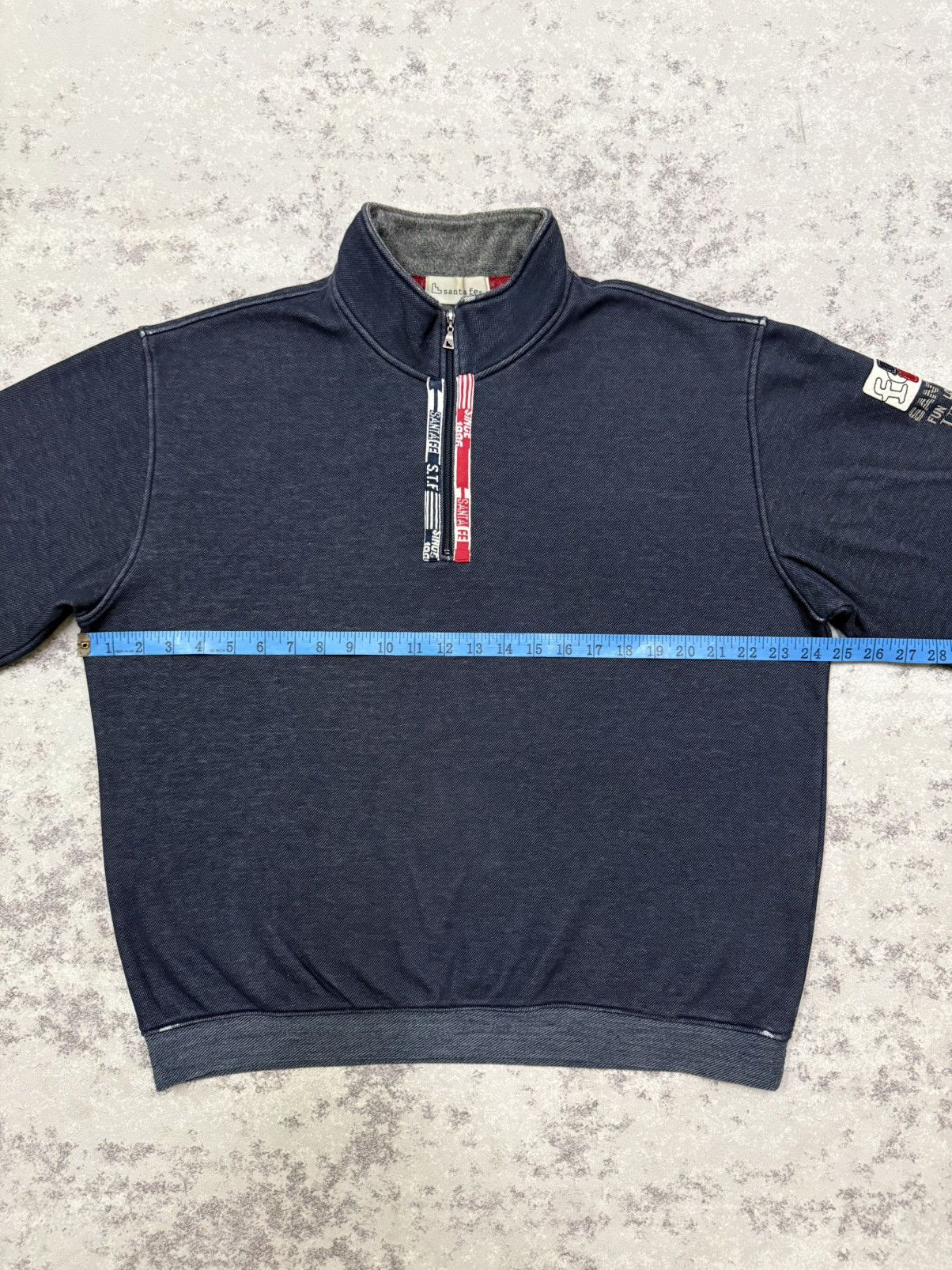 Vintage Santa Fe Fleece Lined Halfzipper Sweatshirt Size US L / EU 52-54 / 3 - 15 Thumbnail