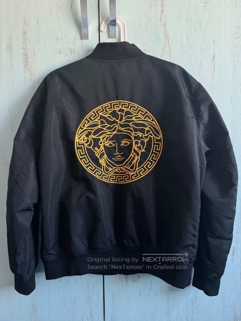 Versace Versace Embroidered cotton jacket Size US L / EU 52-54 / 3 - 2 Thumbnail