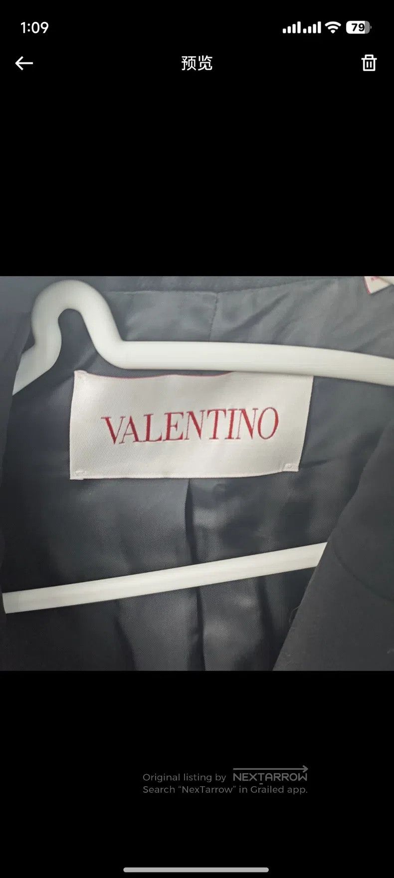 Valentino Valentino Black double-breasted blazer Size XS / US 0-2 / IT 36-38 - 2 Thumbnail